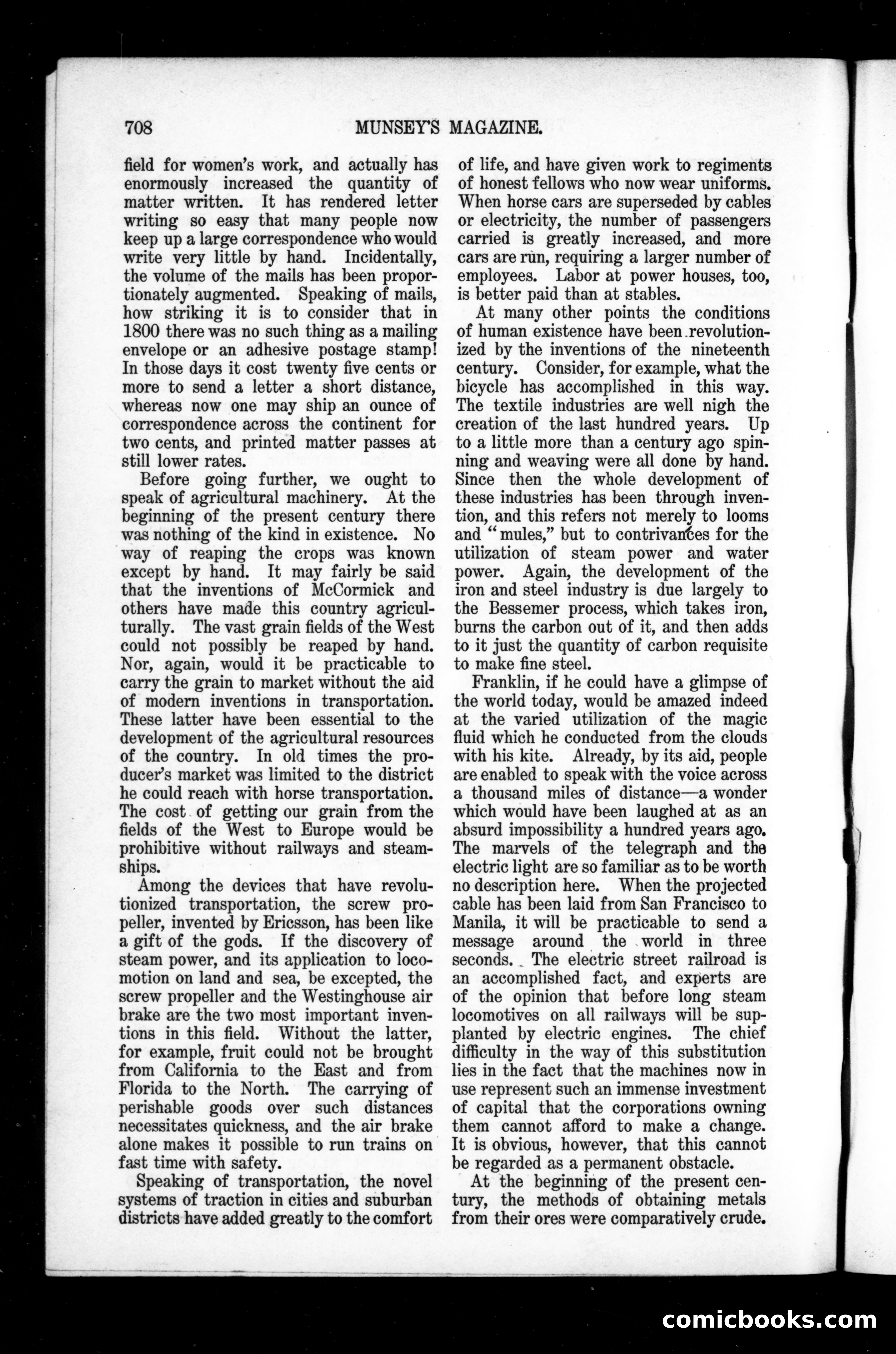 Munsey's Magazine, August 1899 — page 66 of 158