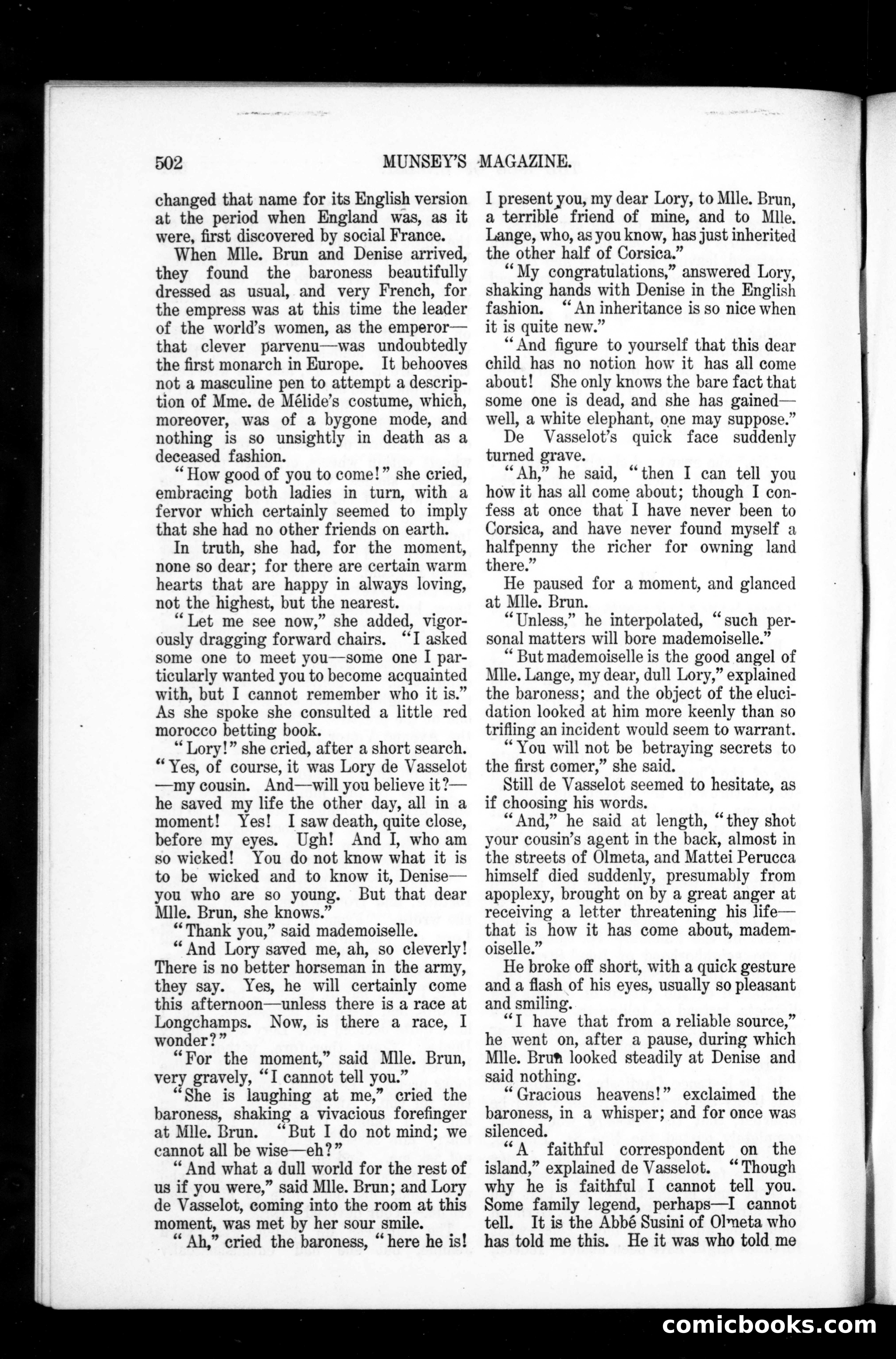 Munsey's Magazine, Vol. 22, No. 4 — page 40 of 162