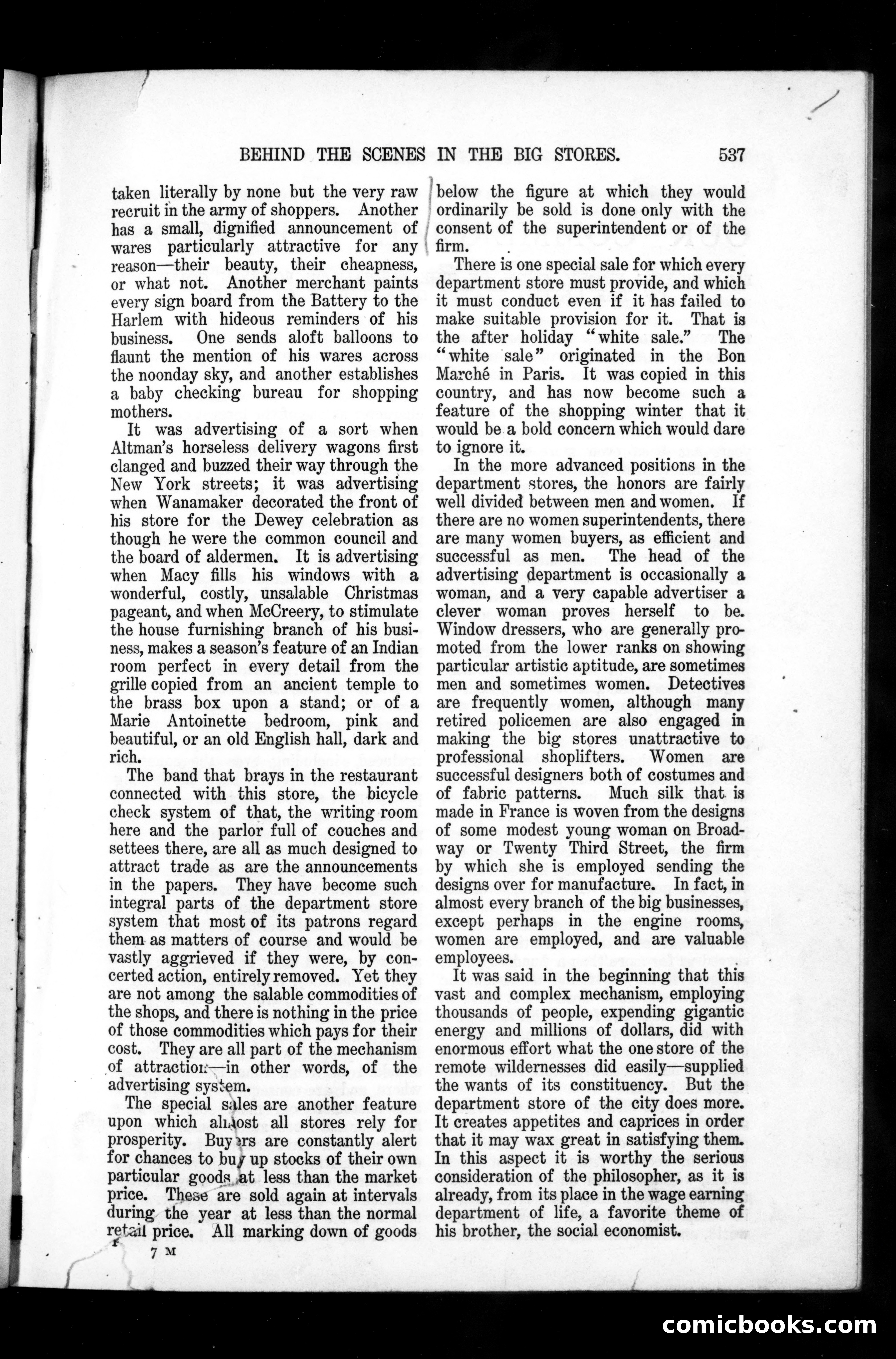 Munsey's Magazine, Vol. 22, No. 4 — page 77 of 162