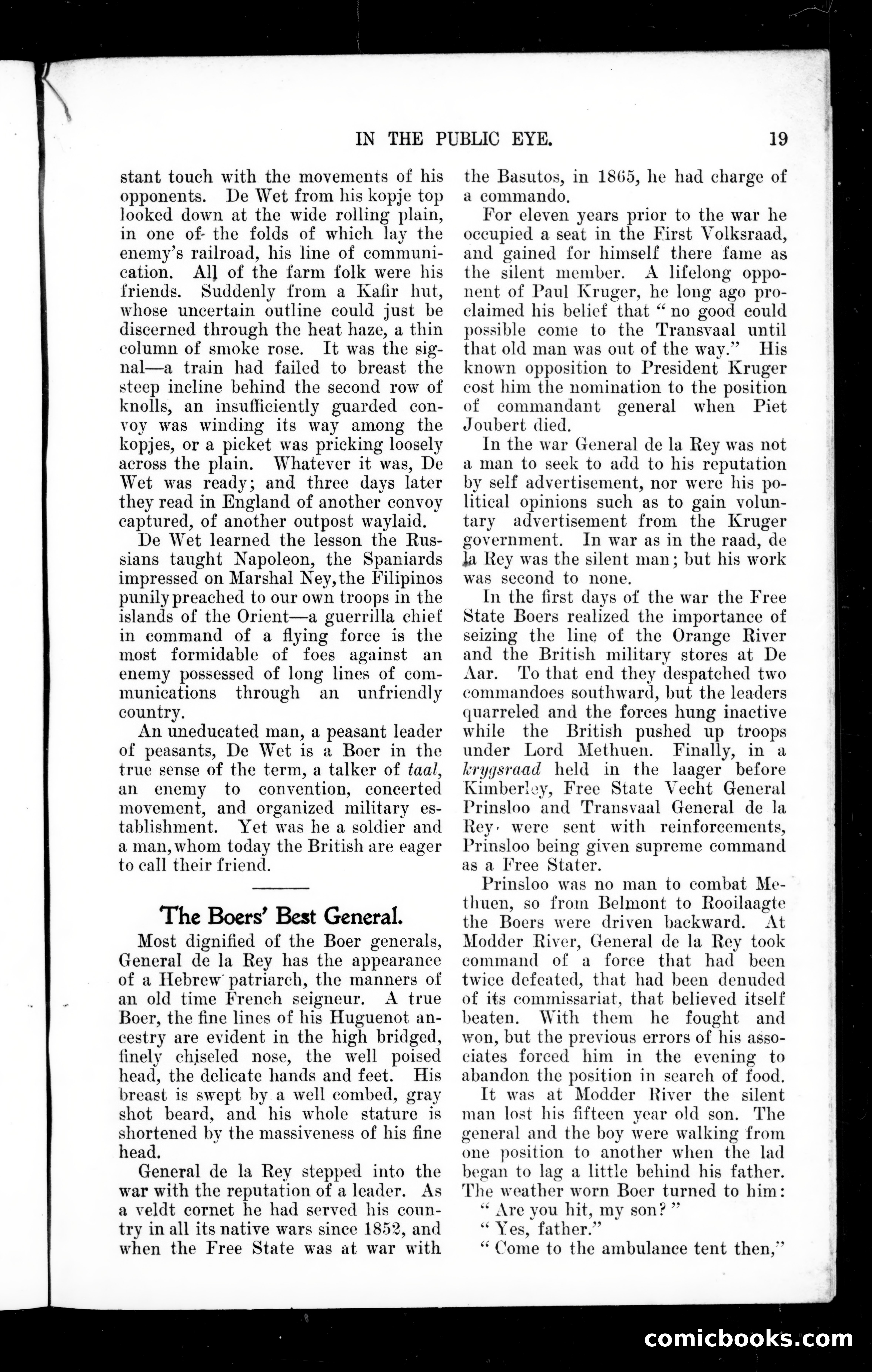 Munsey's Magazine, October 1902 — page 19 of 160