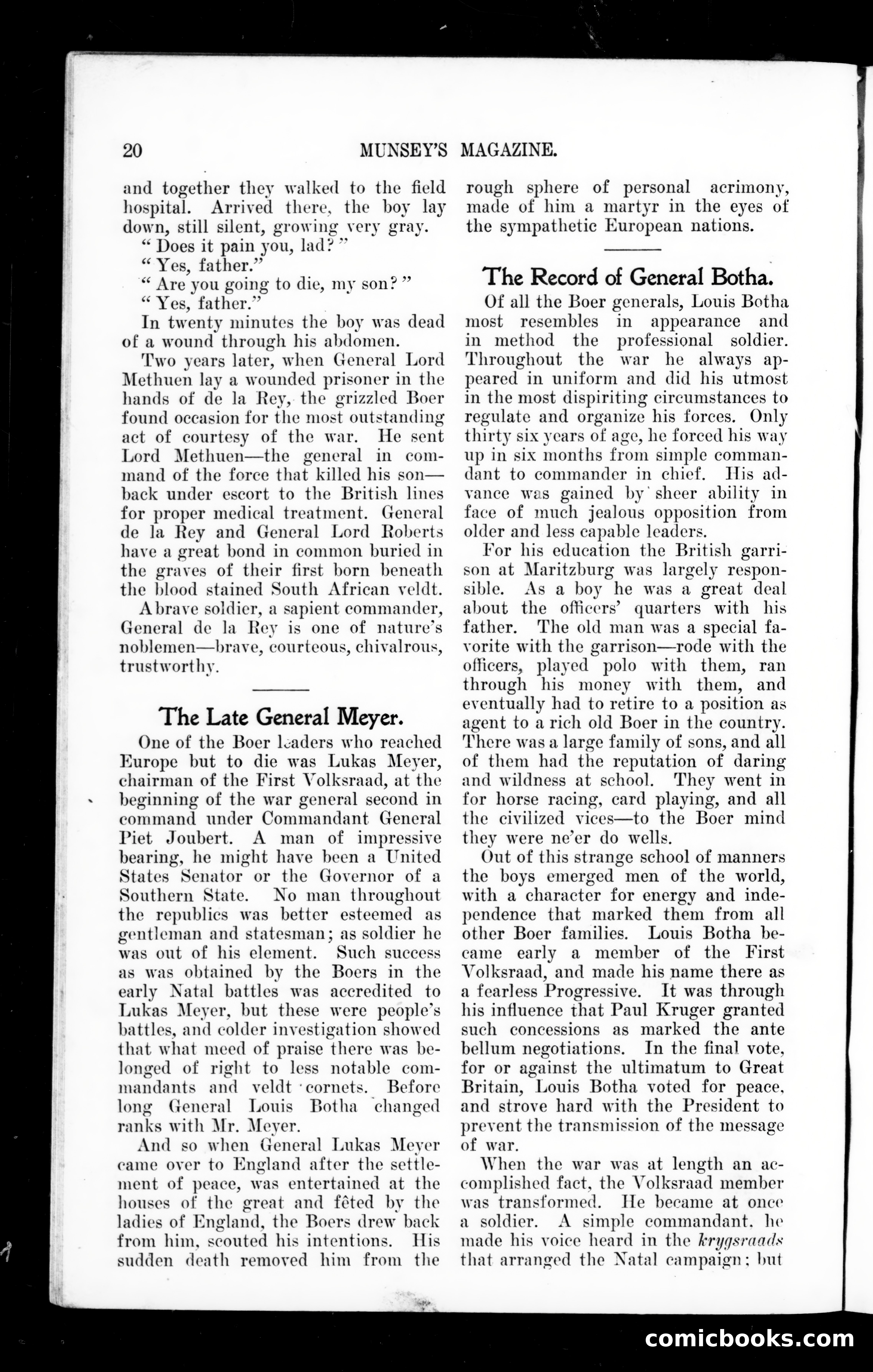 Munsey's Magazine, October 1902 — page 20 of 160