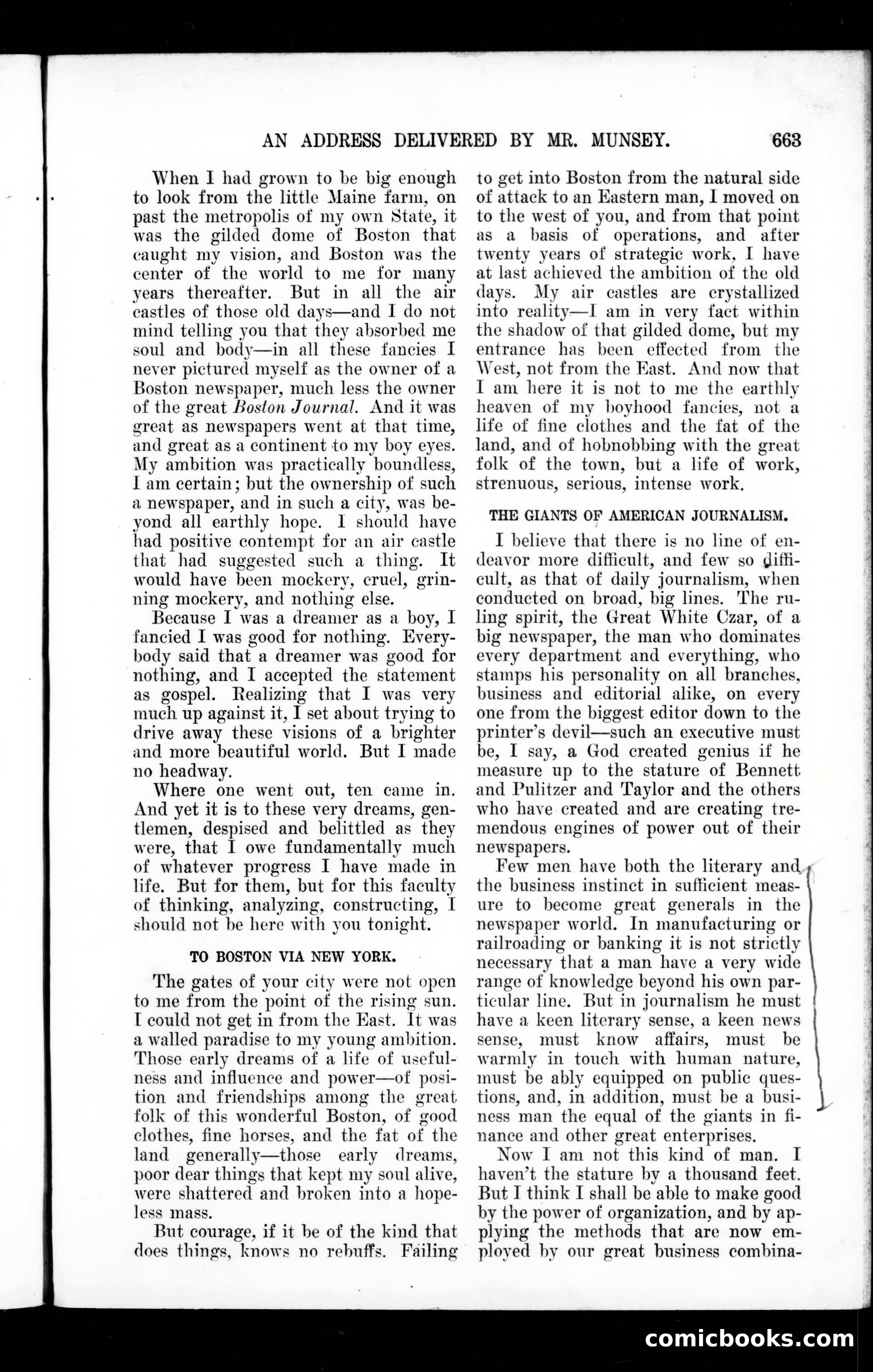 Munsey's Magazine, February 1903 — page 25 of 162