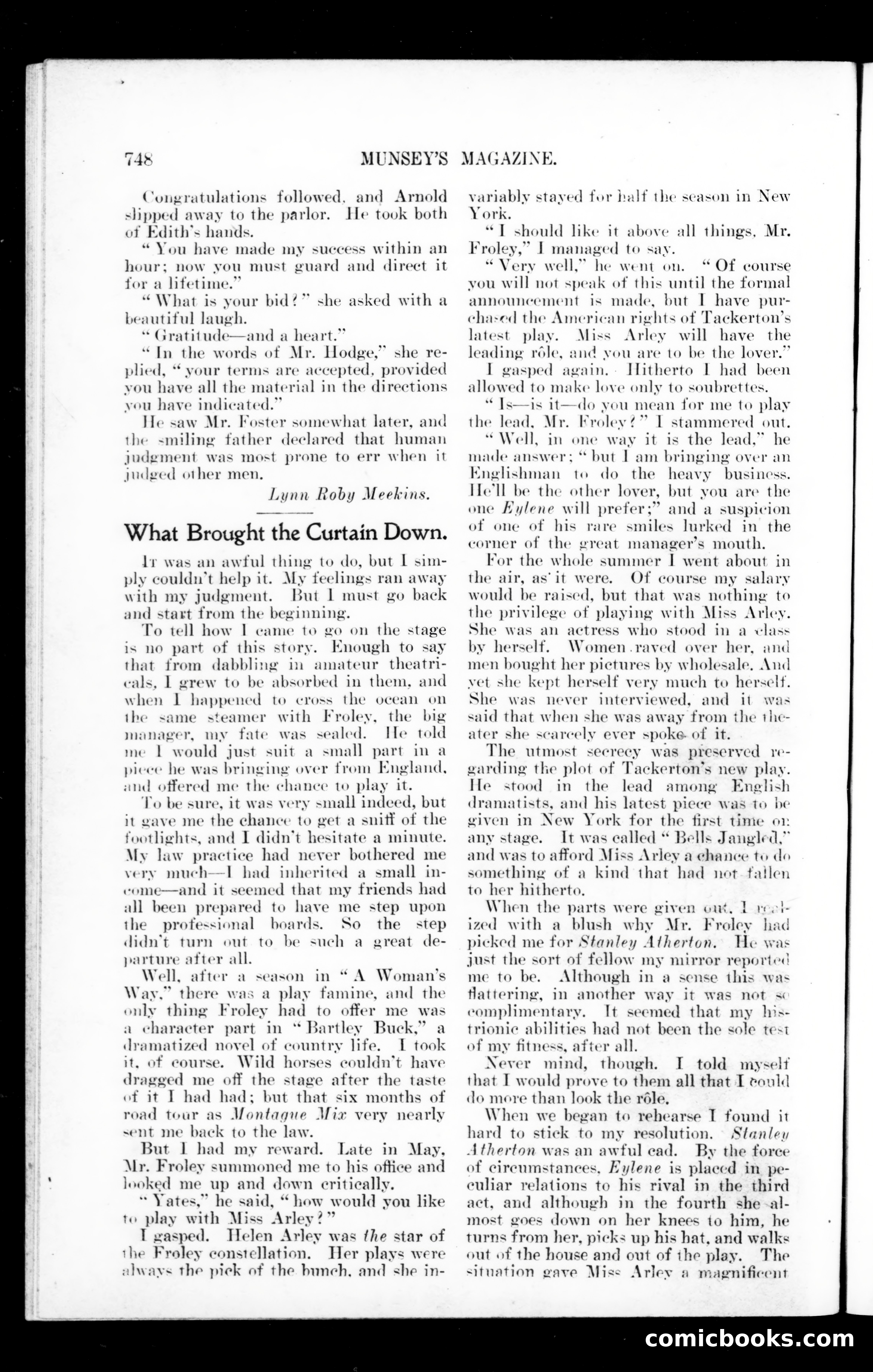 Munsey's Magazine, February 1903 — page 110 of 162