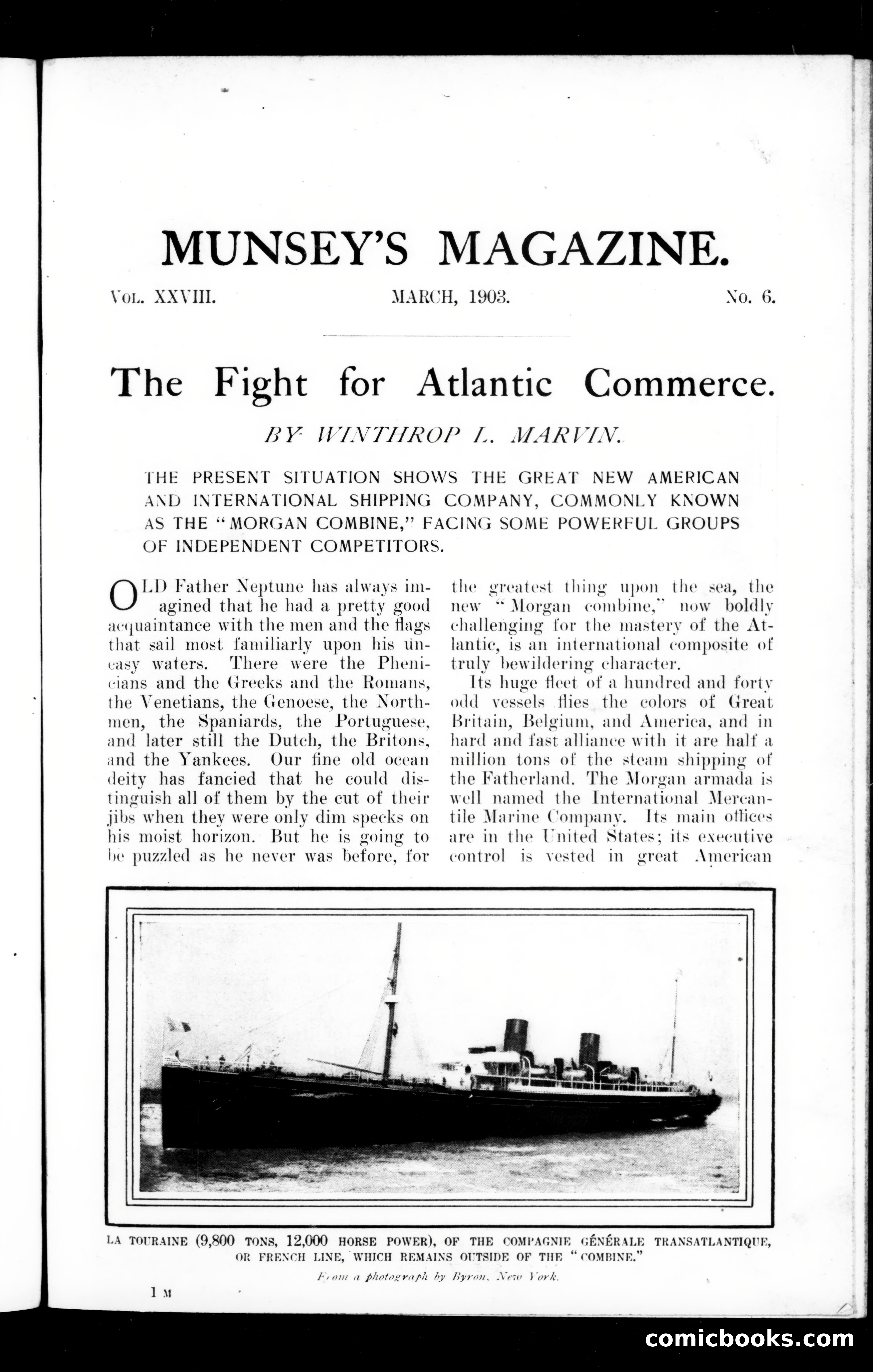 Munsey's Magazine, March 1903 — page 1 of 161