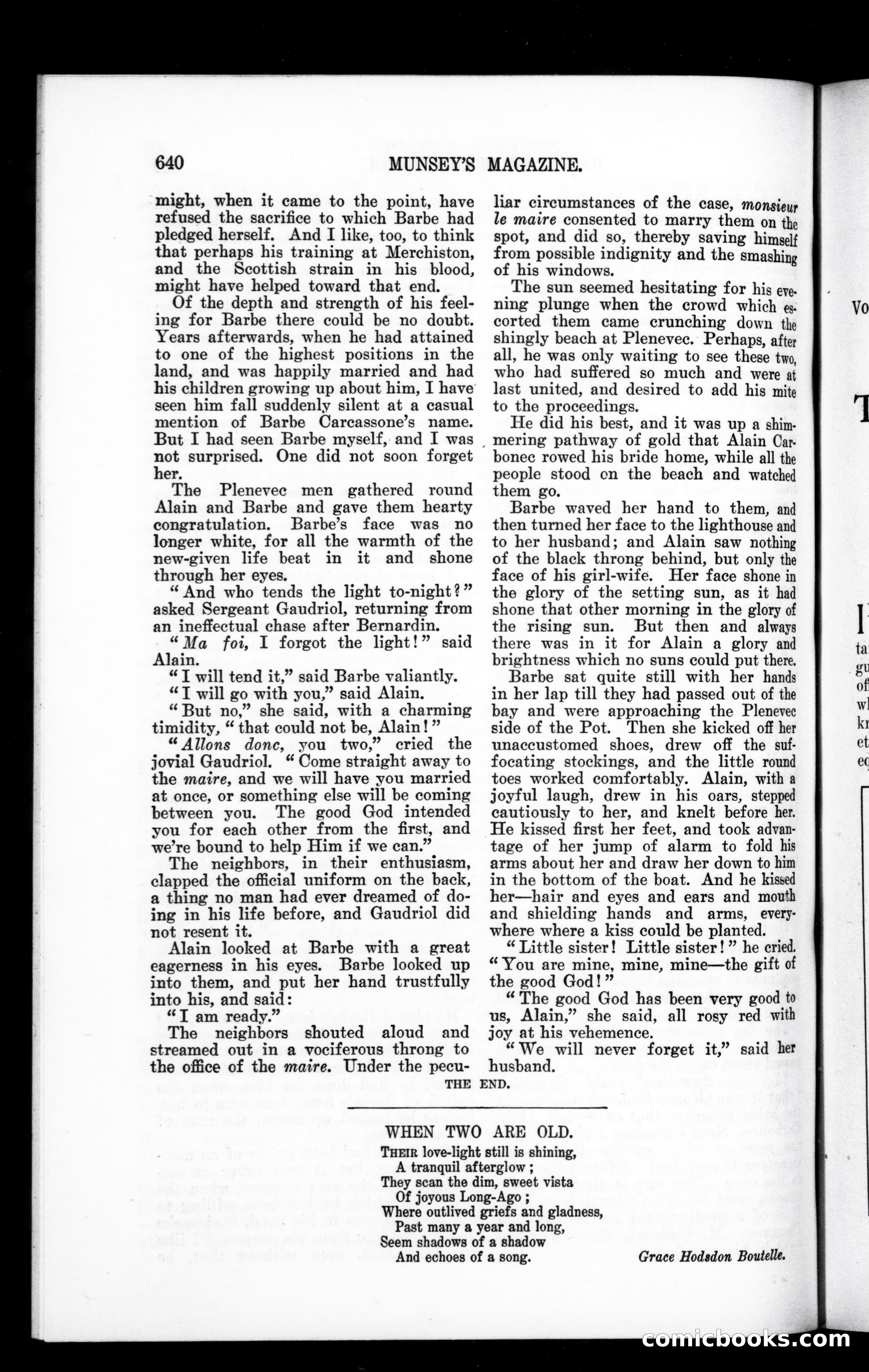 Munsey's Magazine, July 1908 — page 162 of 162