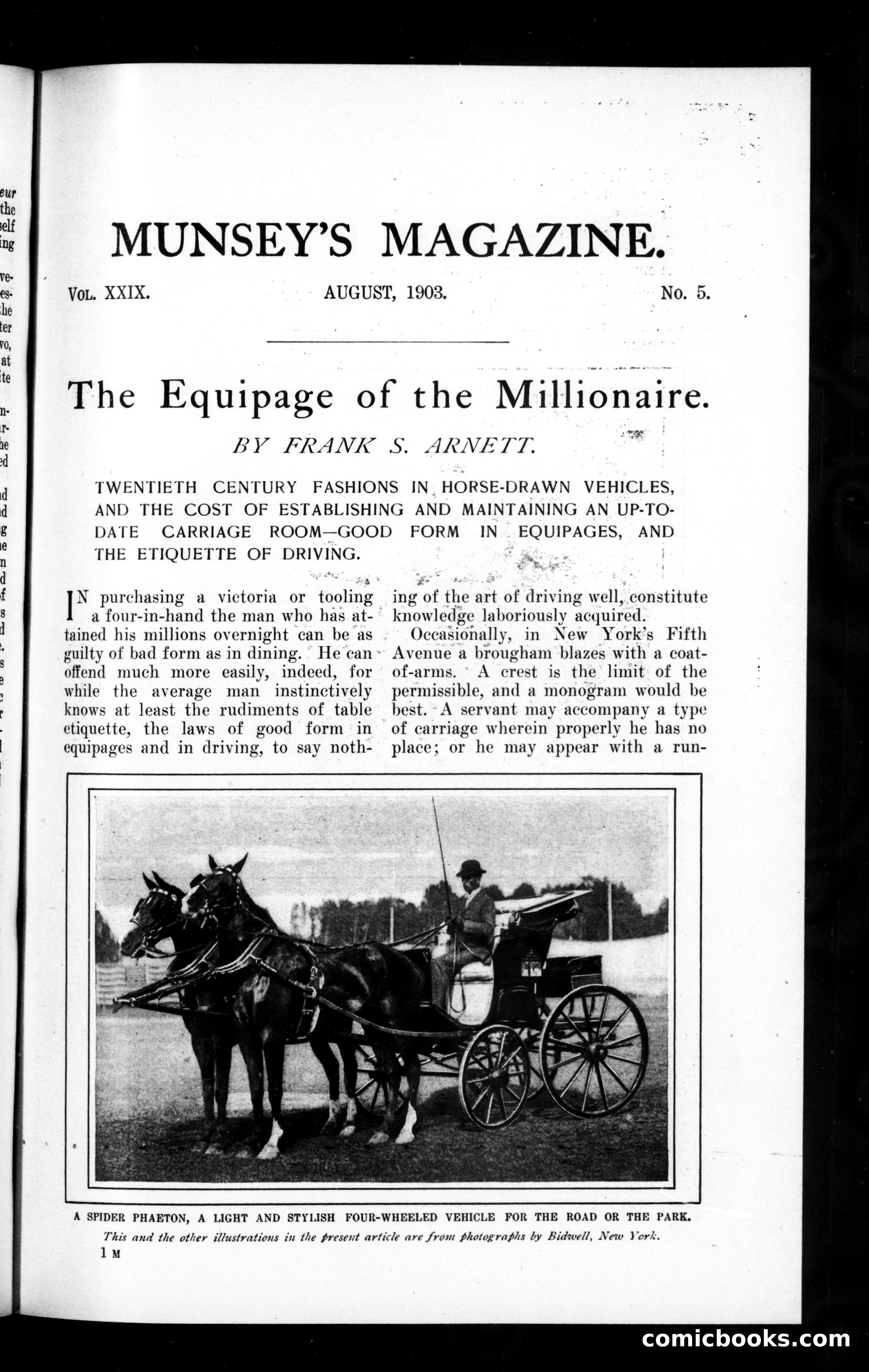 Munsey's Magazine, August 1903 — page 1 of 160