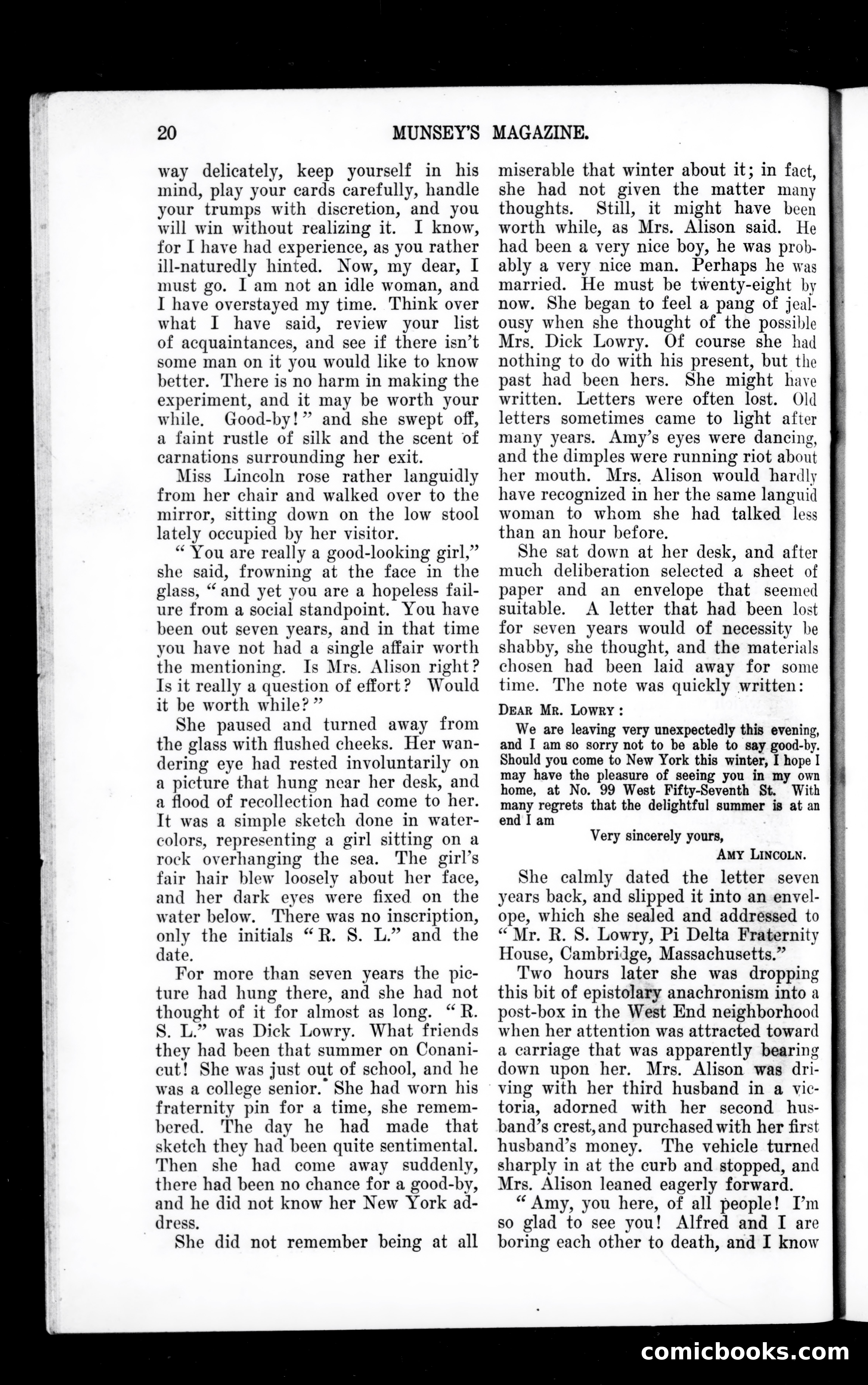 Munsey's Magazine, October 1903 — page 22 of 164