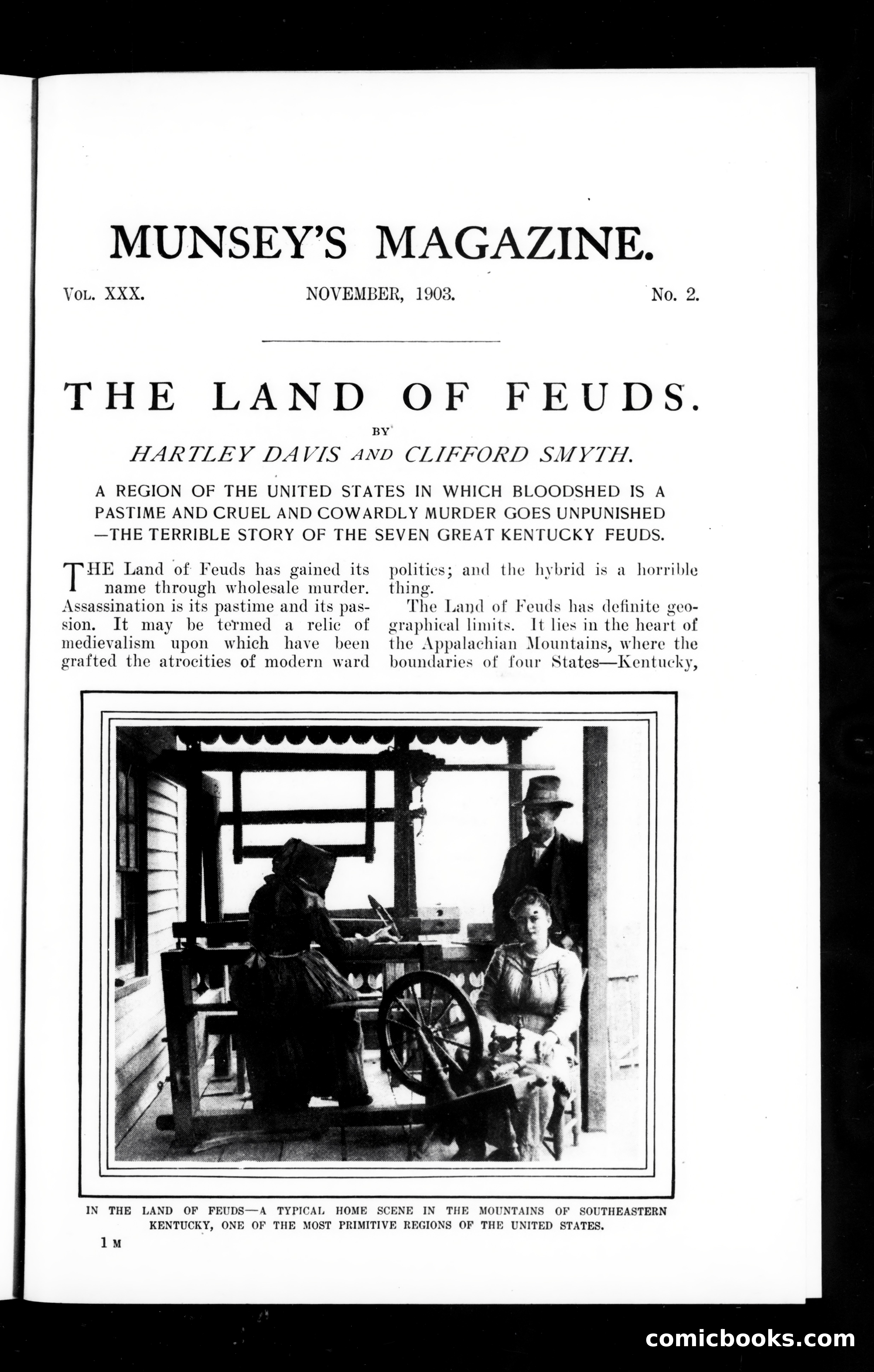 Munsey's Magazine, November 1903 — page 1 of 162