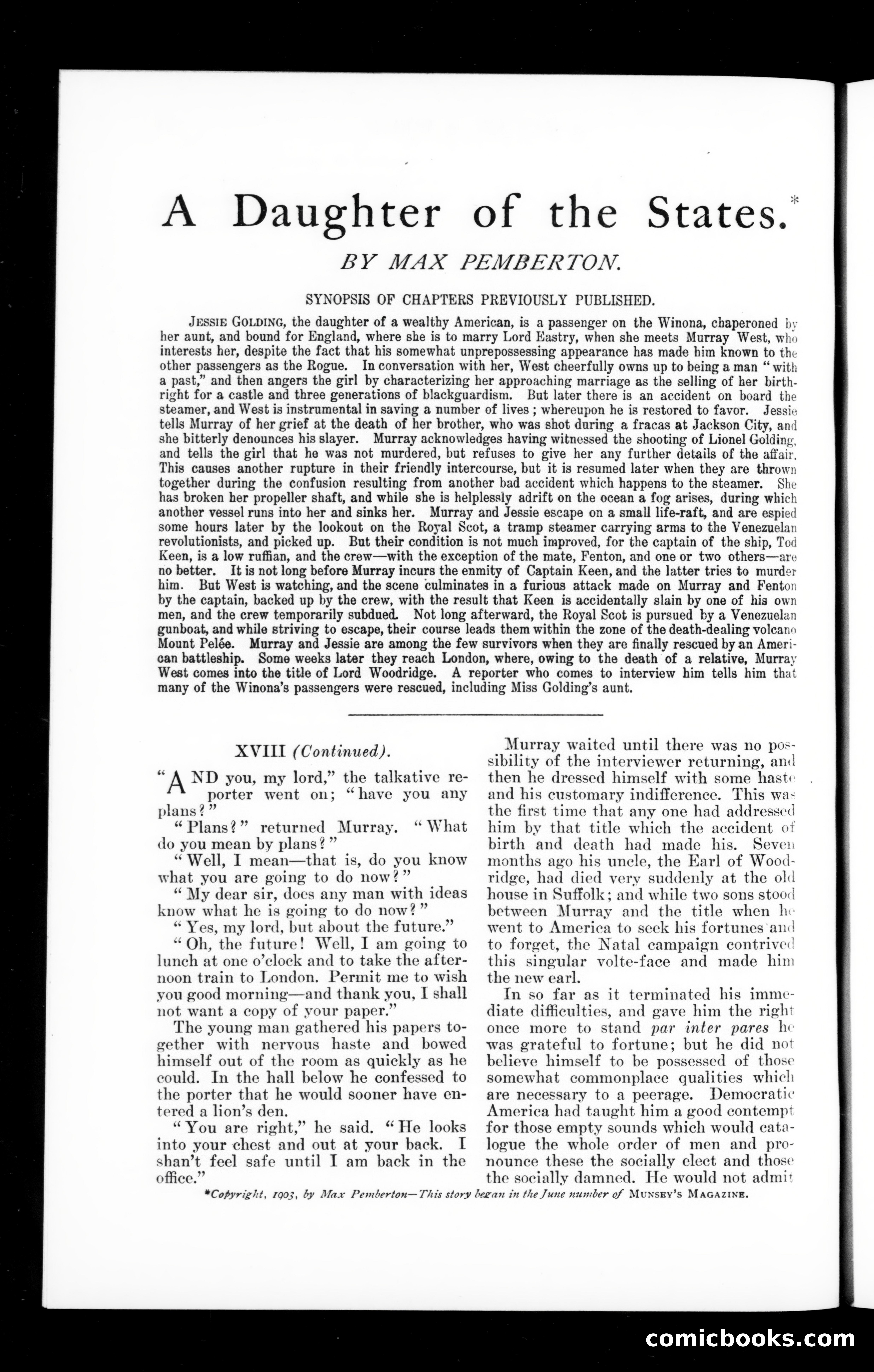 Munsey's Magazine, November 1903 — page 84 of 162