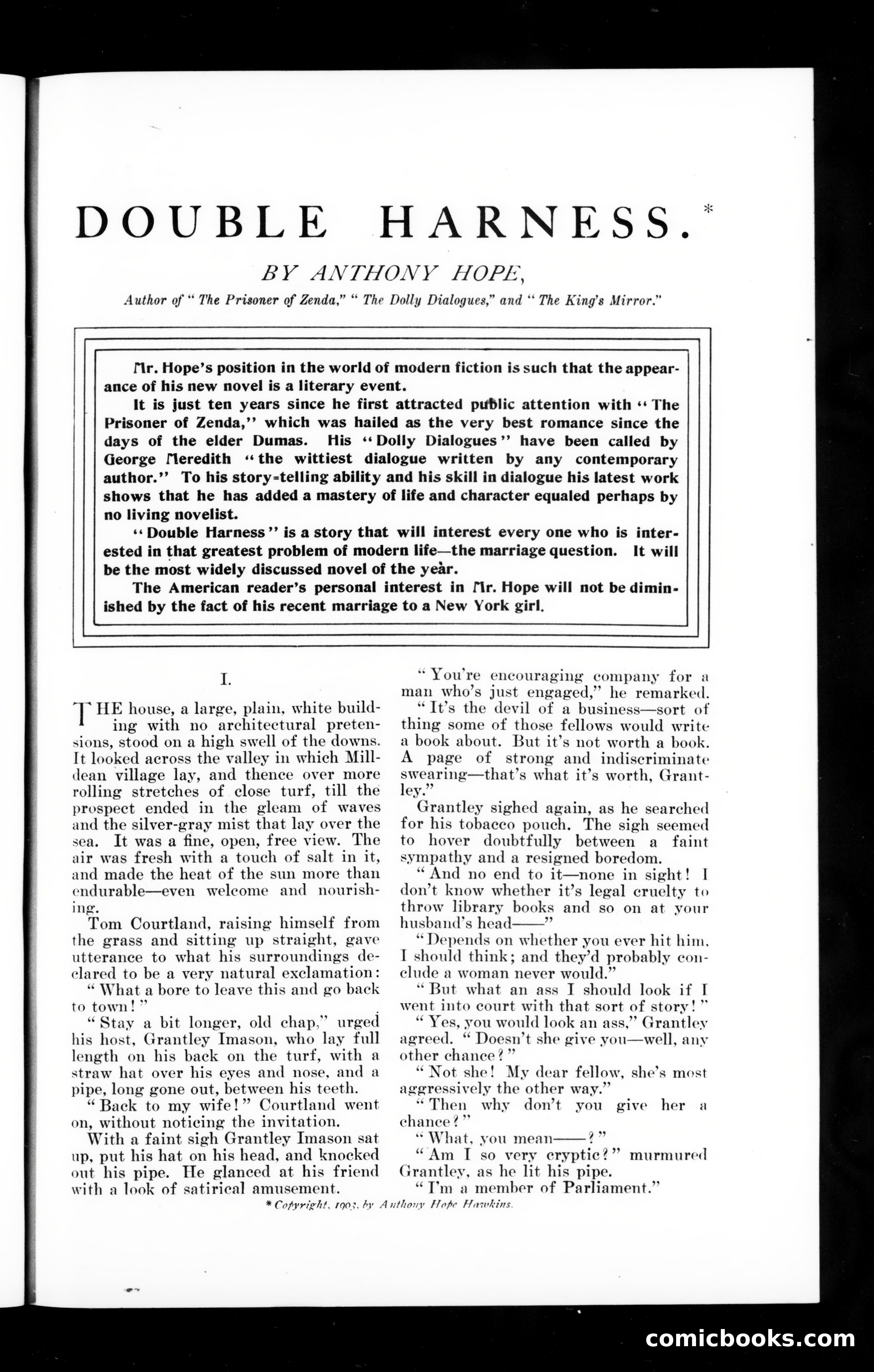 Munsey's Magazine, December 1903 — page 11 of 162