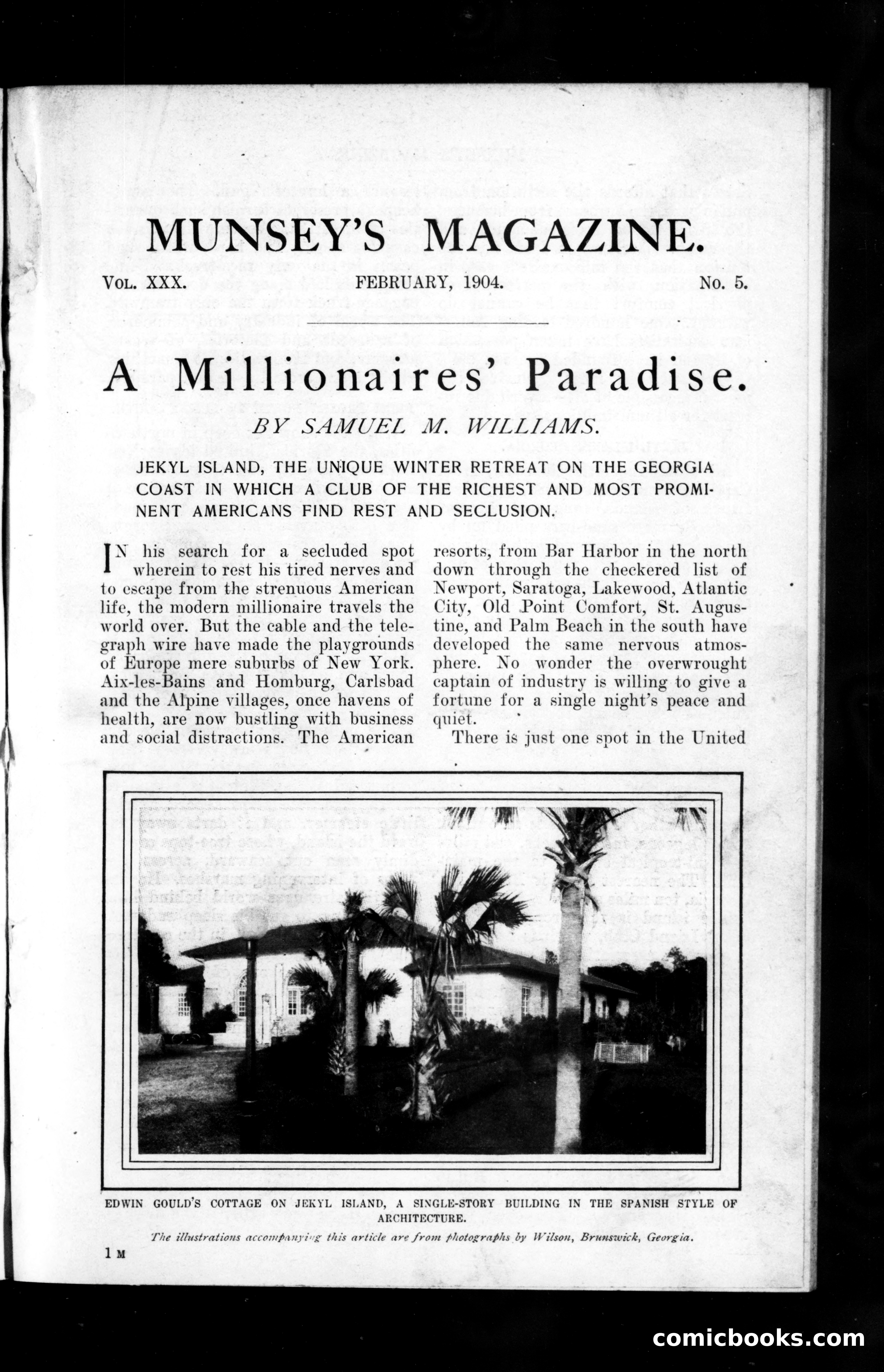 Munsey's Magazine, February 1904 — page 3 of 162