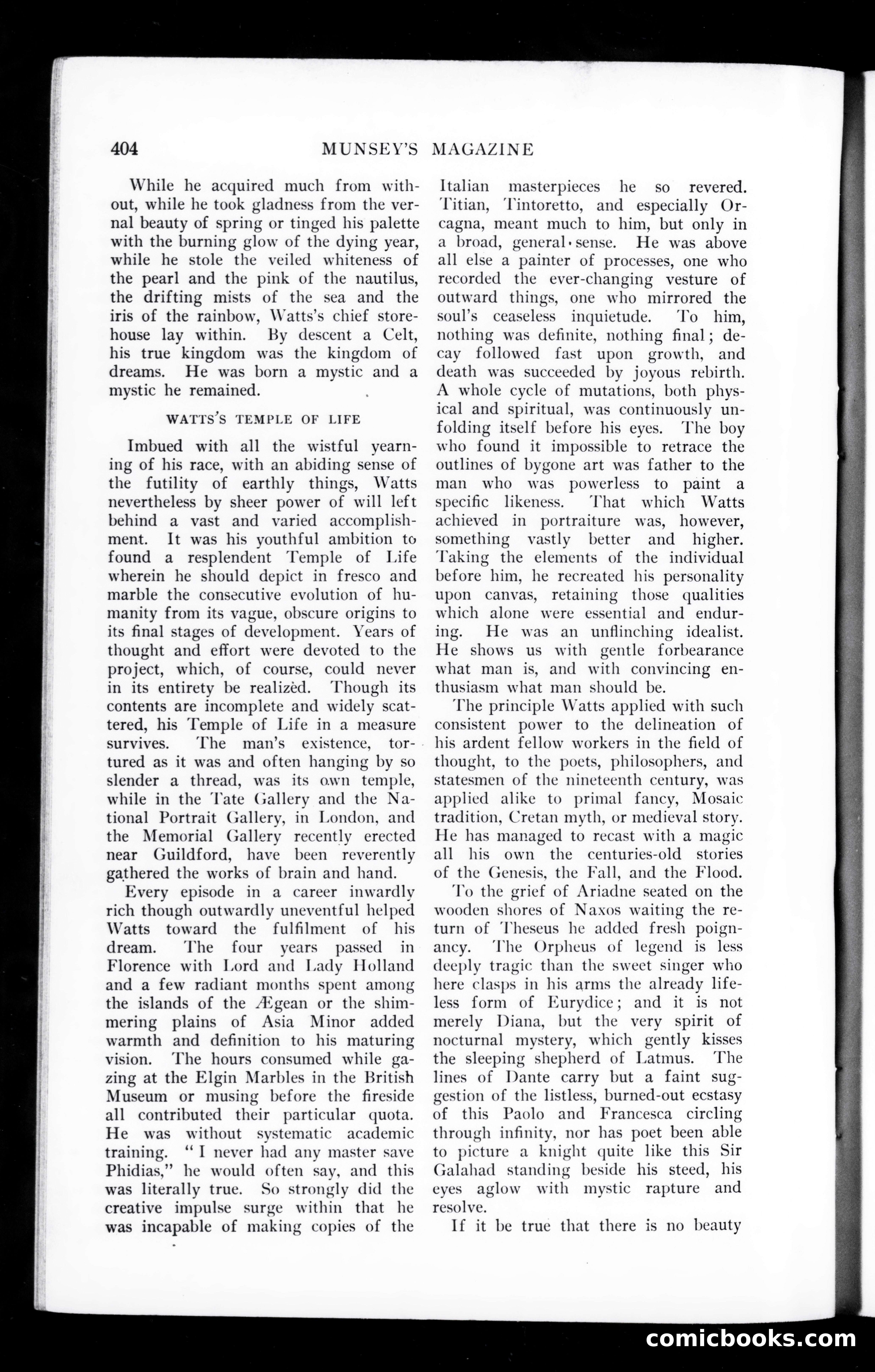 Munsey's Magazine, January 1907 — page 8 of 134