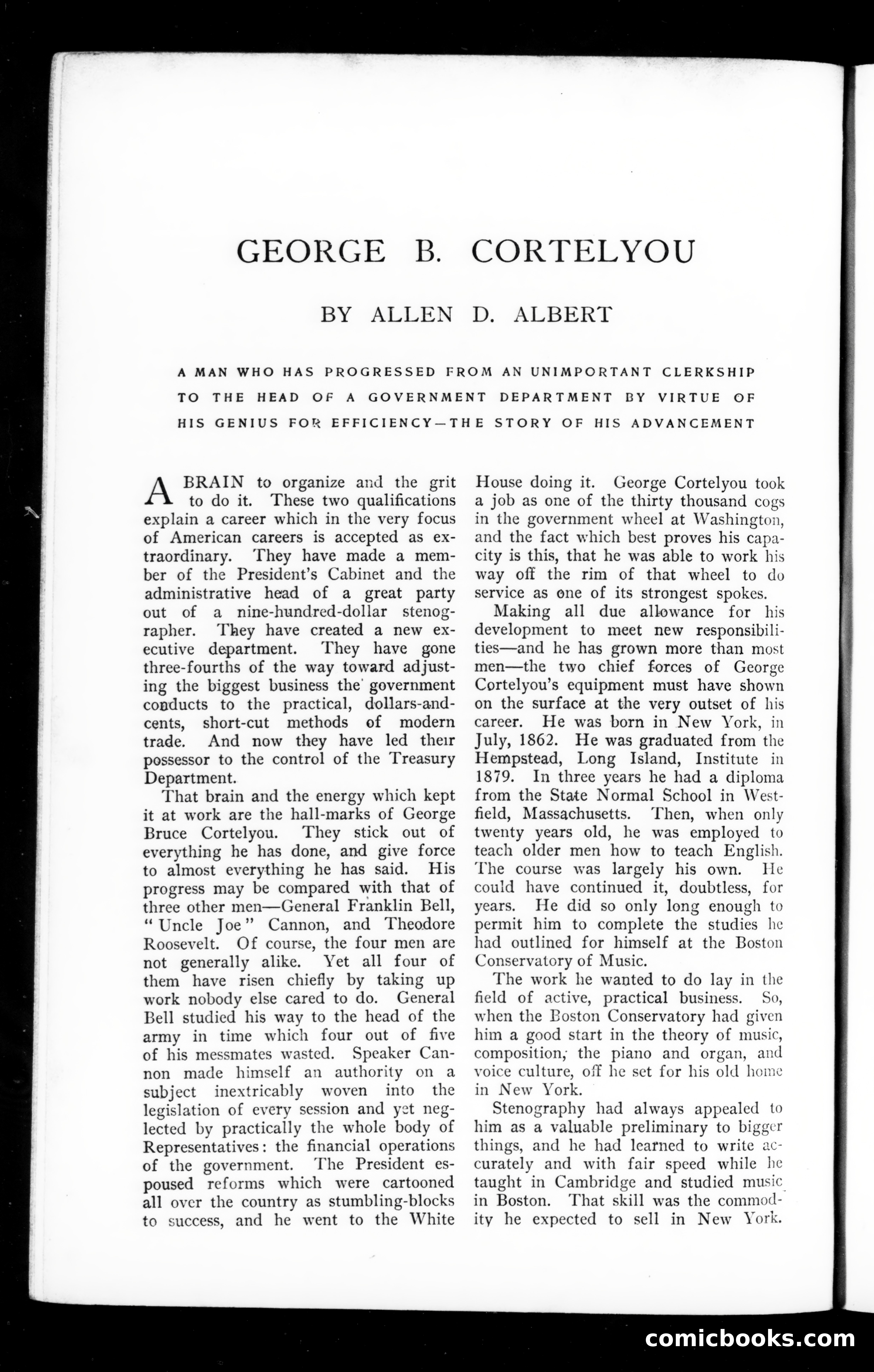 Munsey's Magazine, January 1907 — page 30 of 134