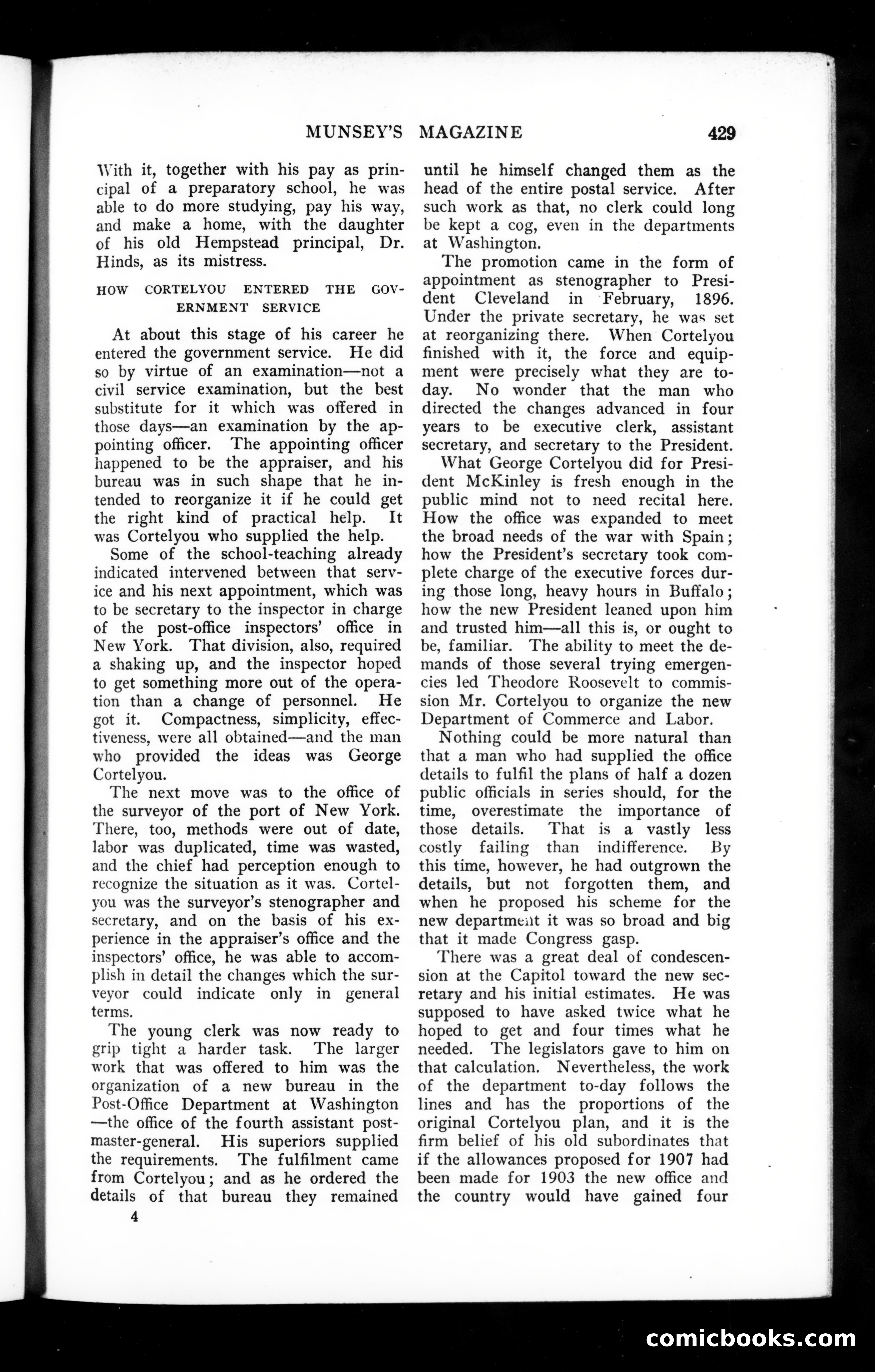 Munsey's Magazine, January 1907 — page 33 of 134