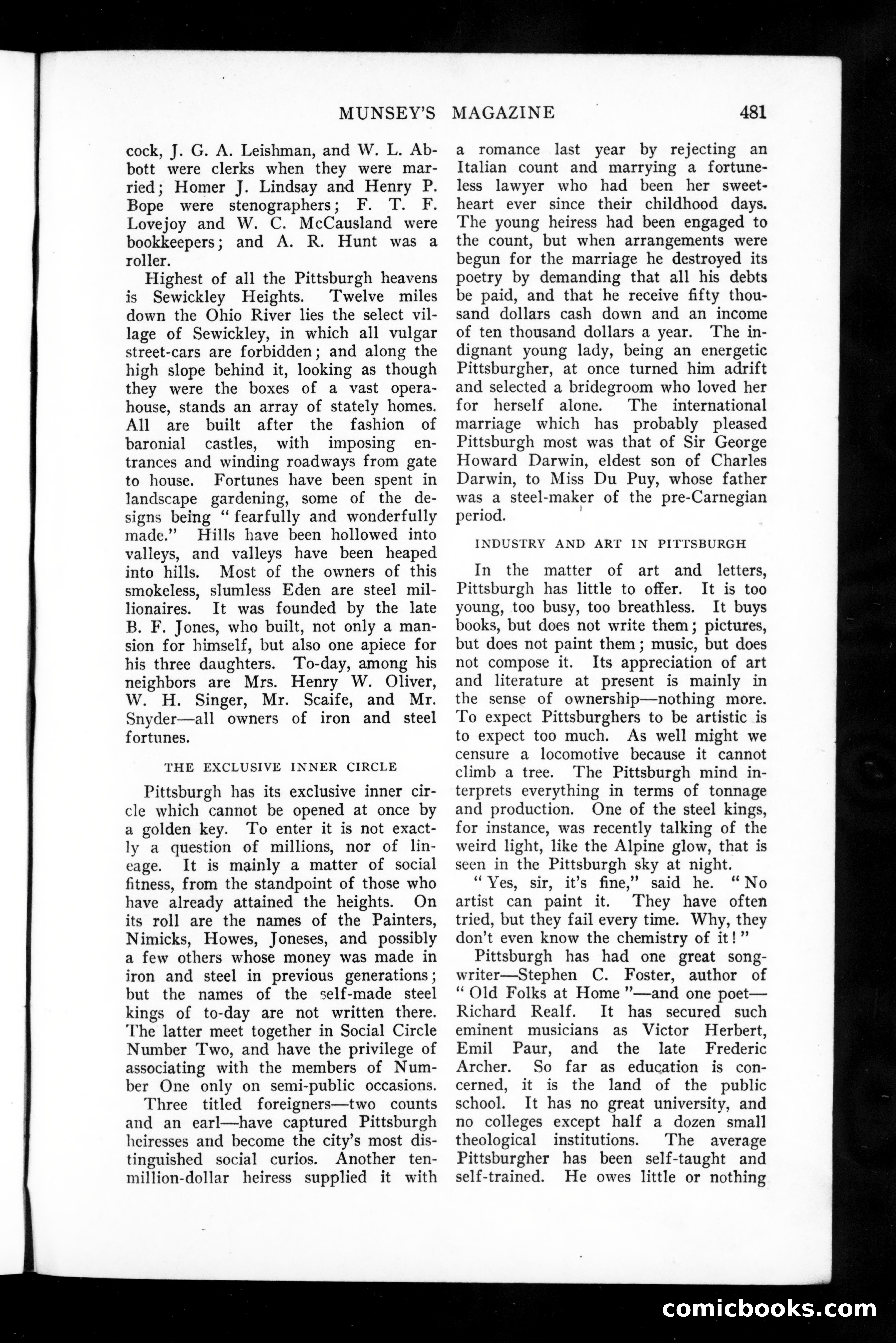 Munsey's Magazine, January 1907 — page 85 of 134