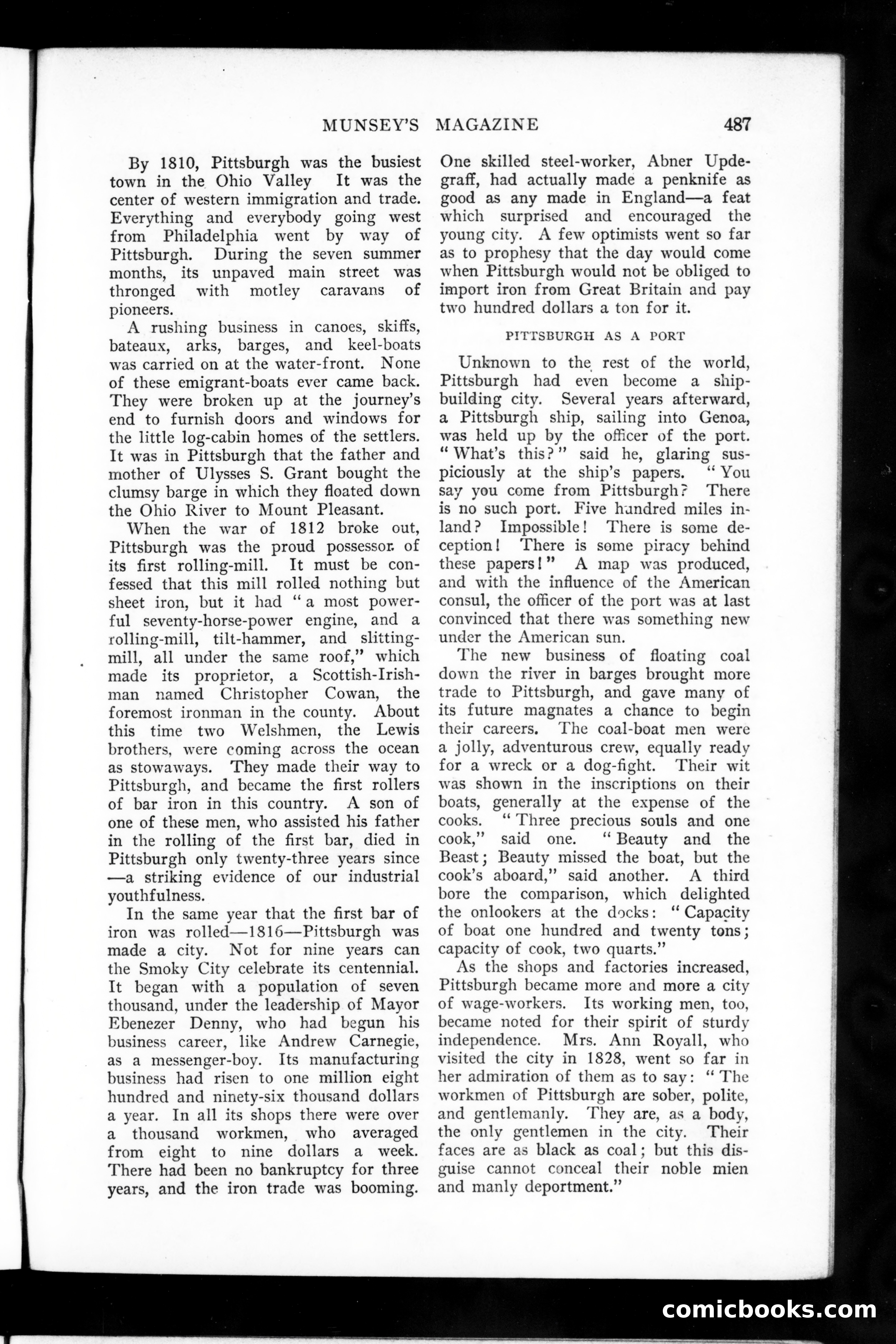 Munsey's Magazine, January 1907 — page 91 of 134