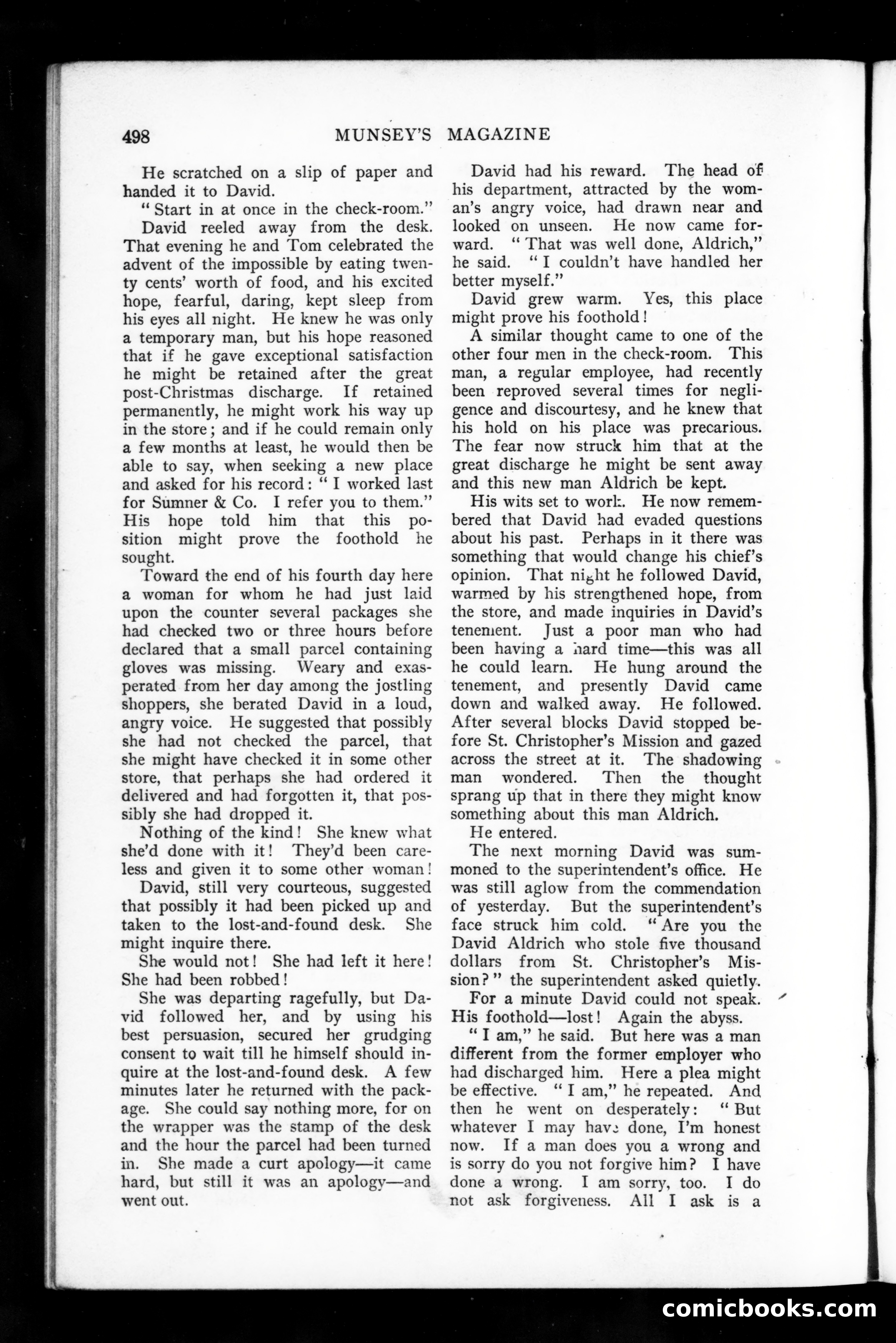 Munsey's Magazine, January 1907 — page 102 of 134