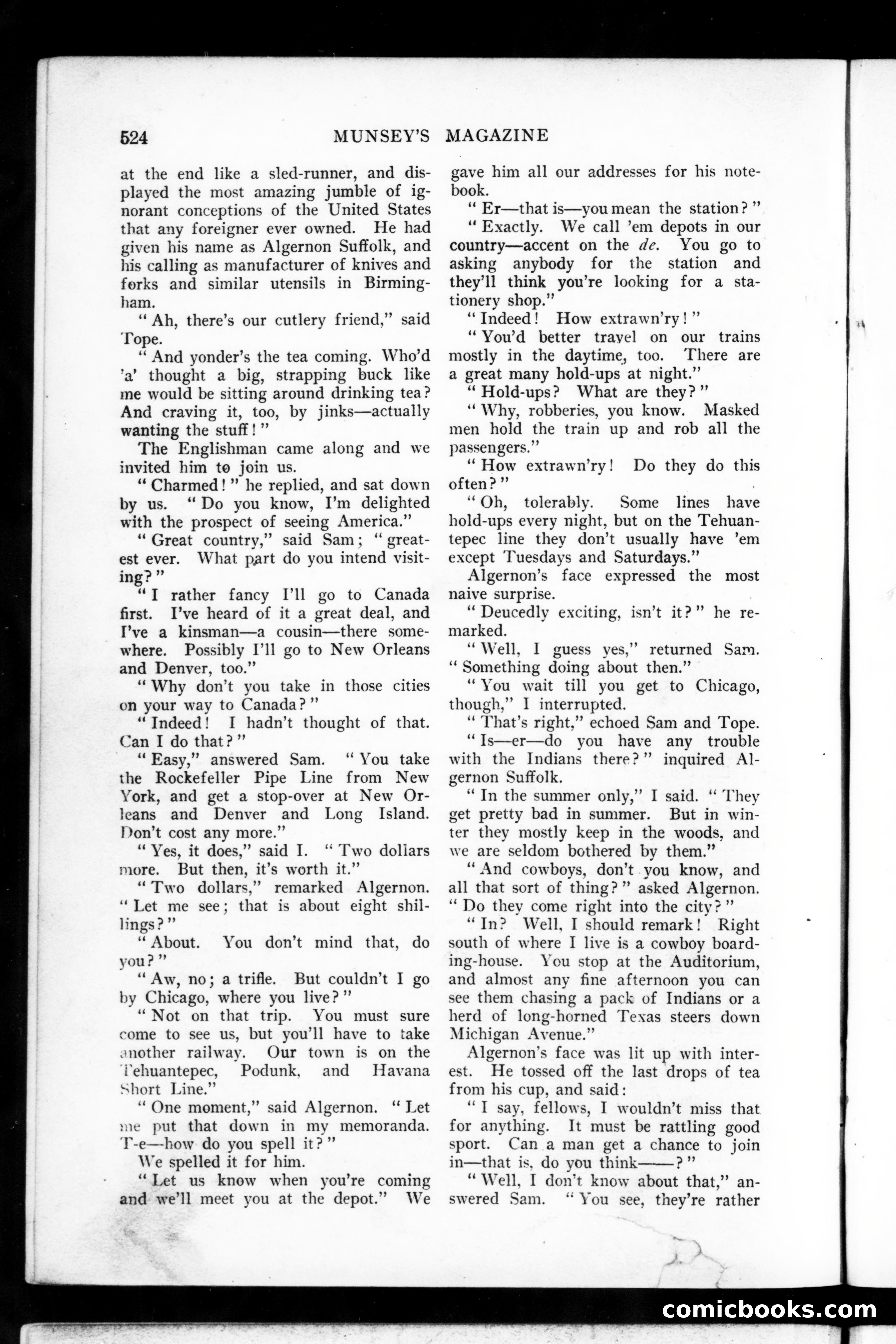 Munsey's Magazine, January 1907 — page 128 of 134