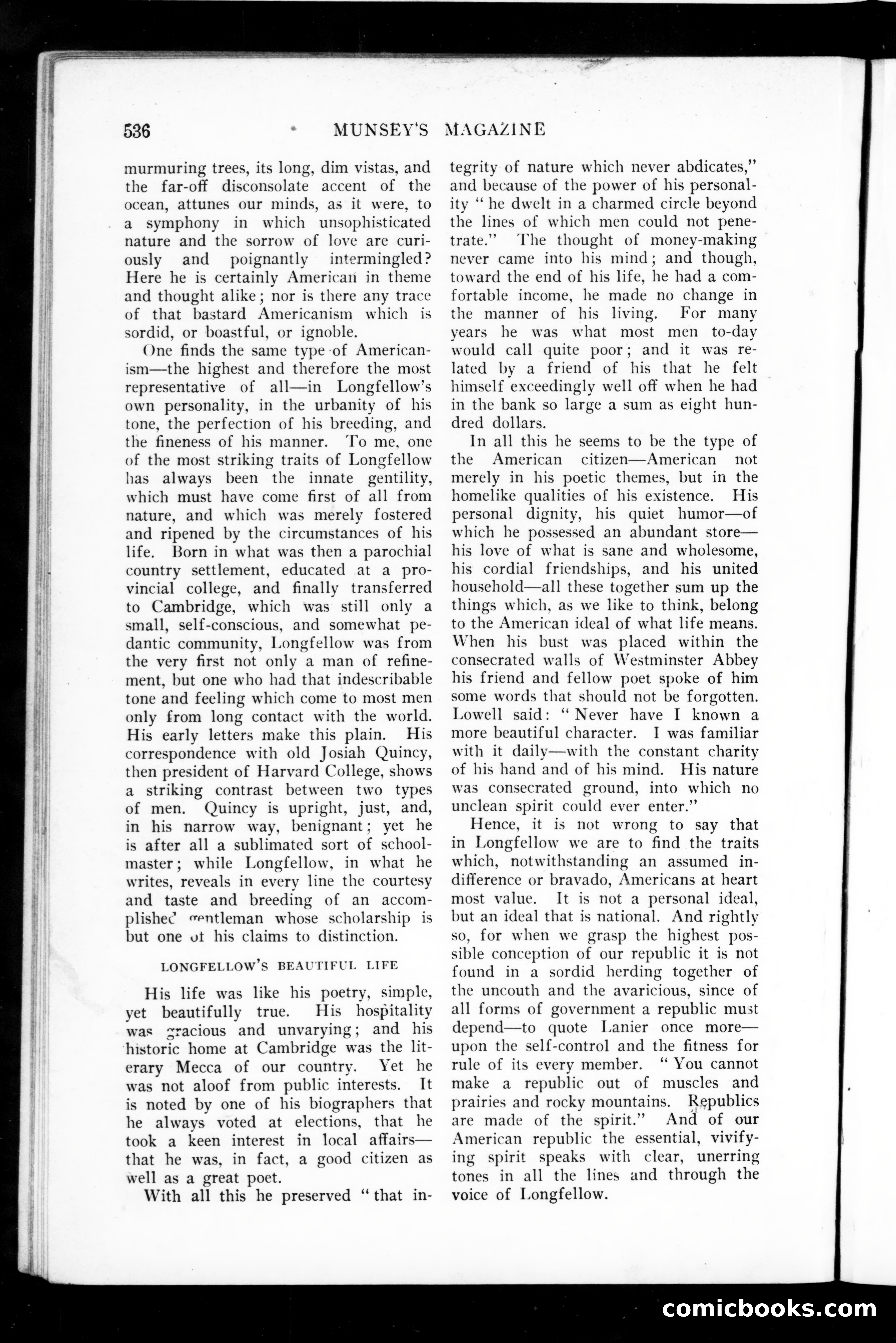 Munsey's Magazine, February 1907 — page 6 of 136