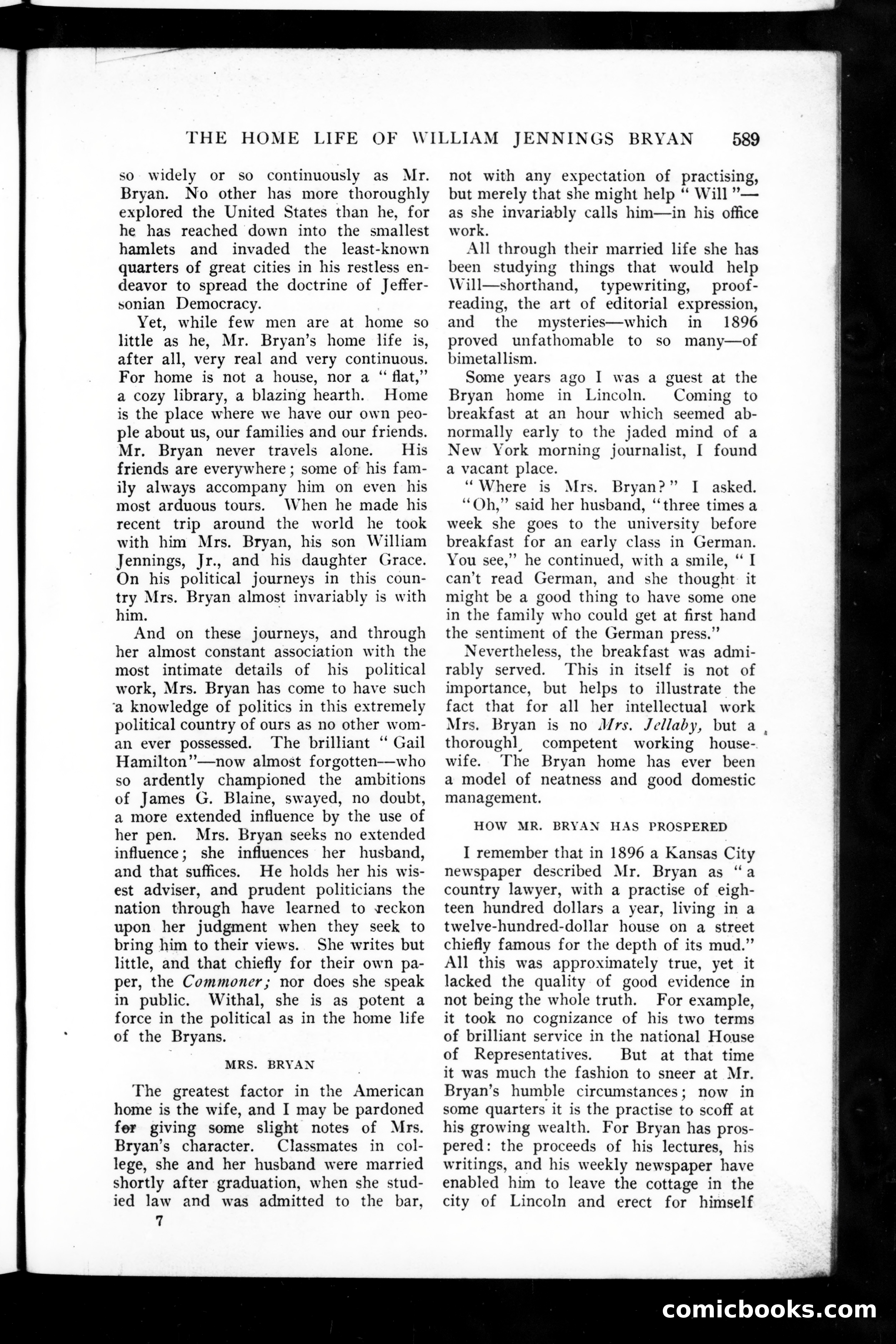 Munsey's Magazine, February 1907 — page 59 of 136