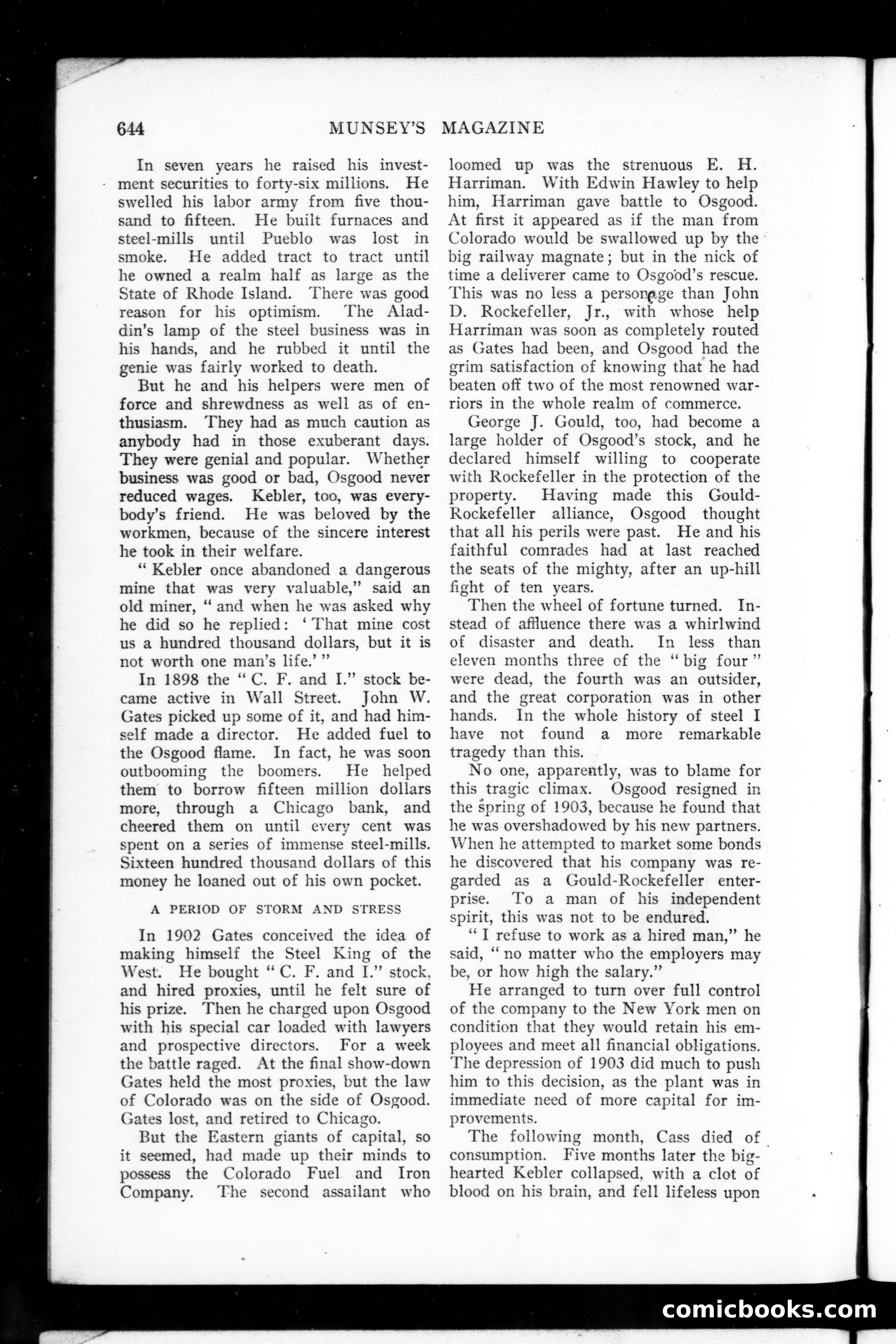 Munsey's Magazine, February 1907 — page 114 of 136