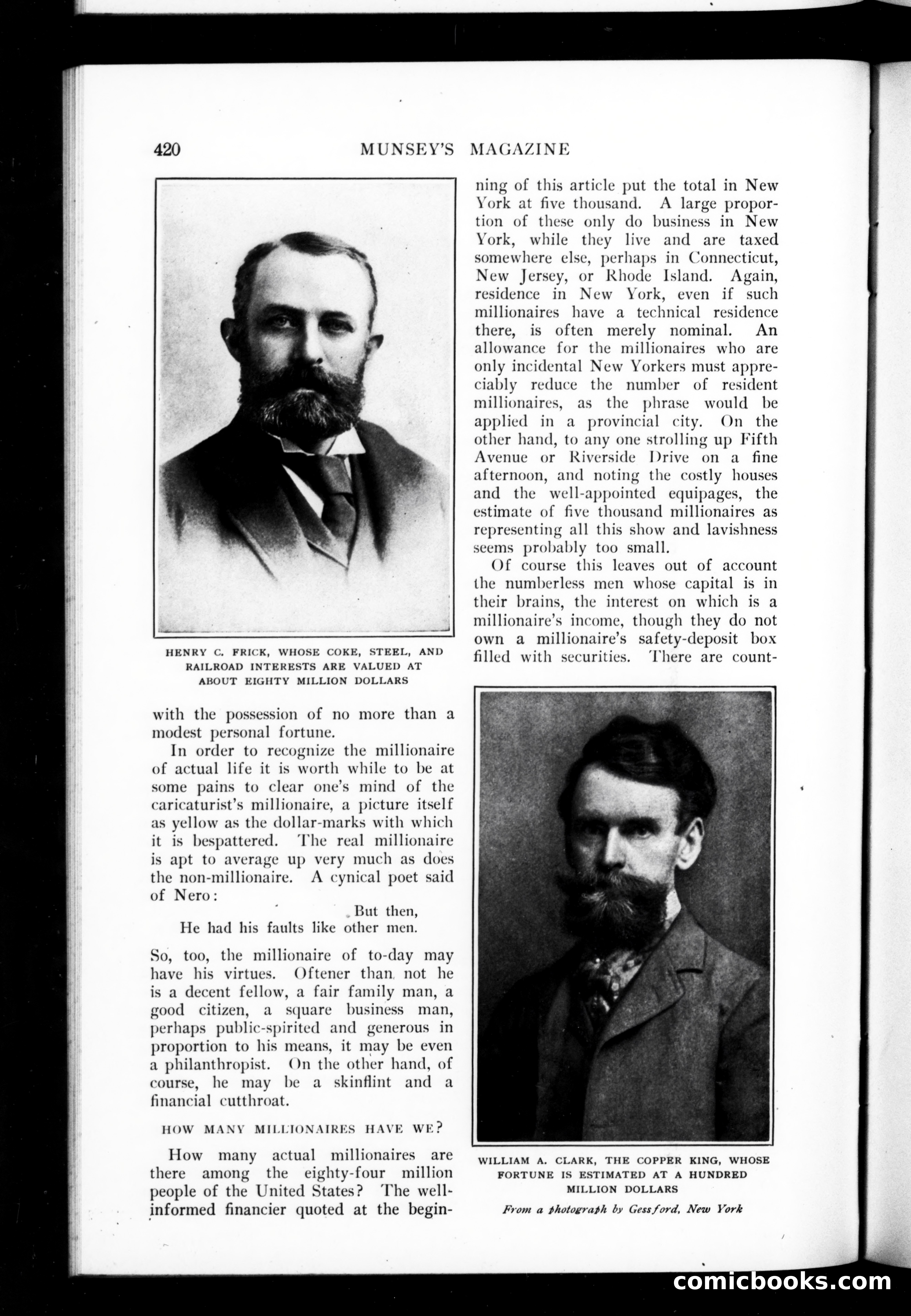 Munsey's Magazine, July 1907 — page 8 of 140