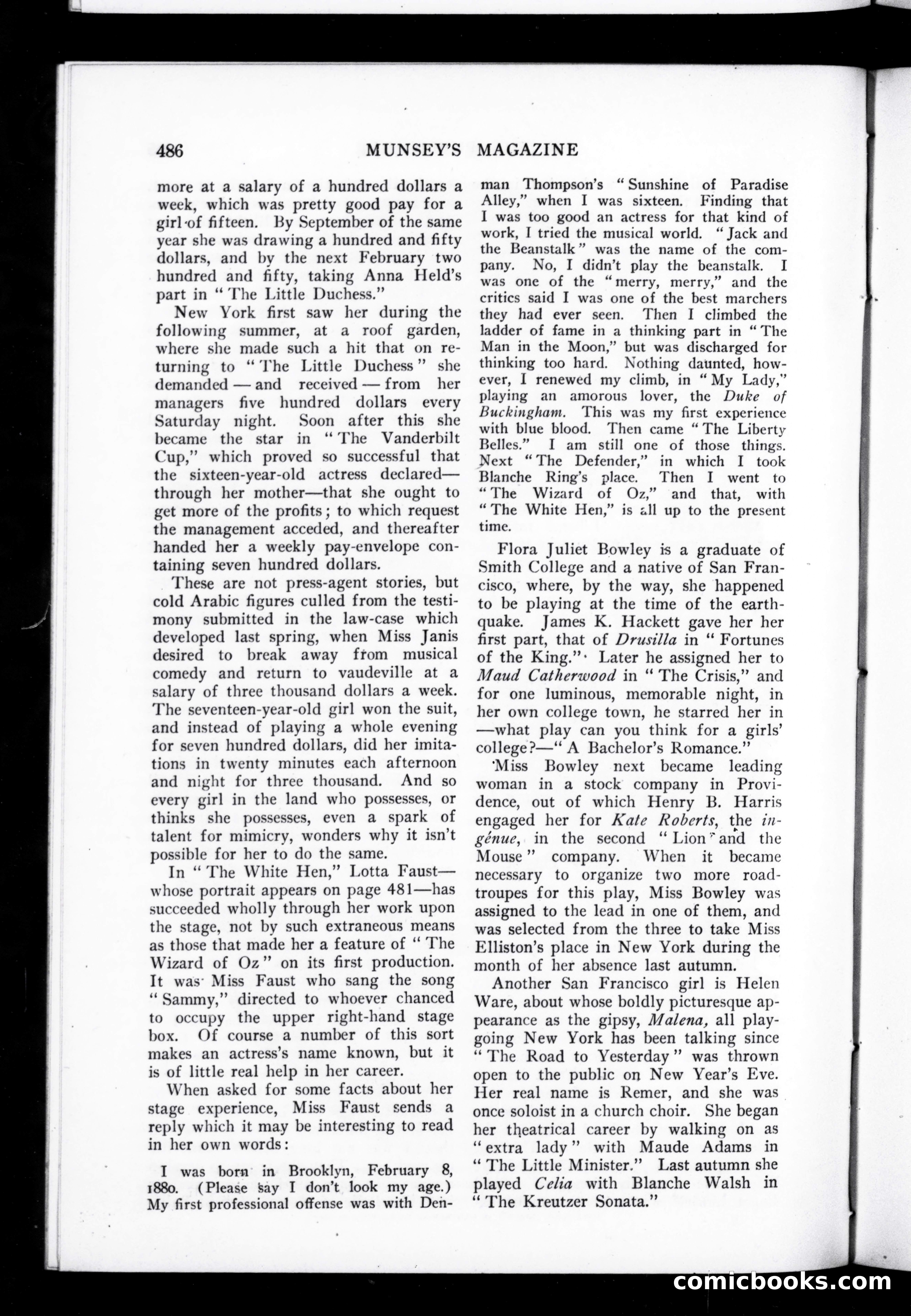 Munsey's Magazine, July 1907 — page 74 of 140