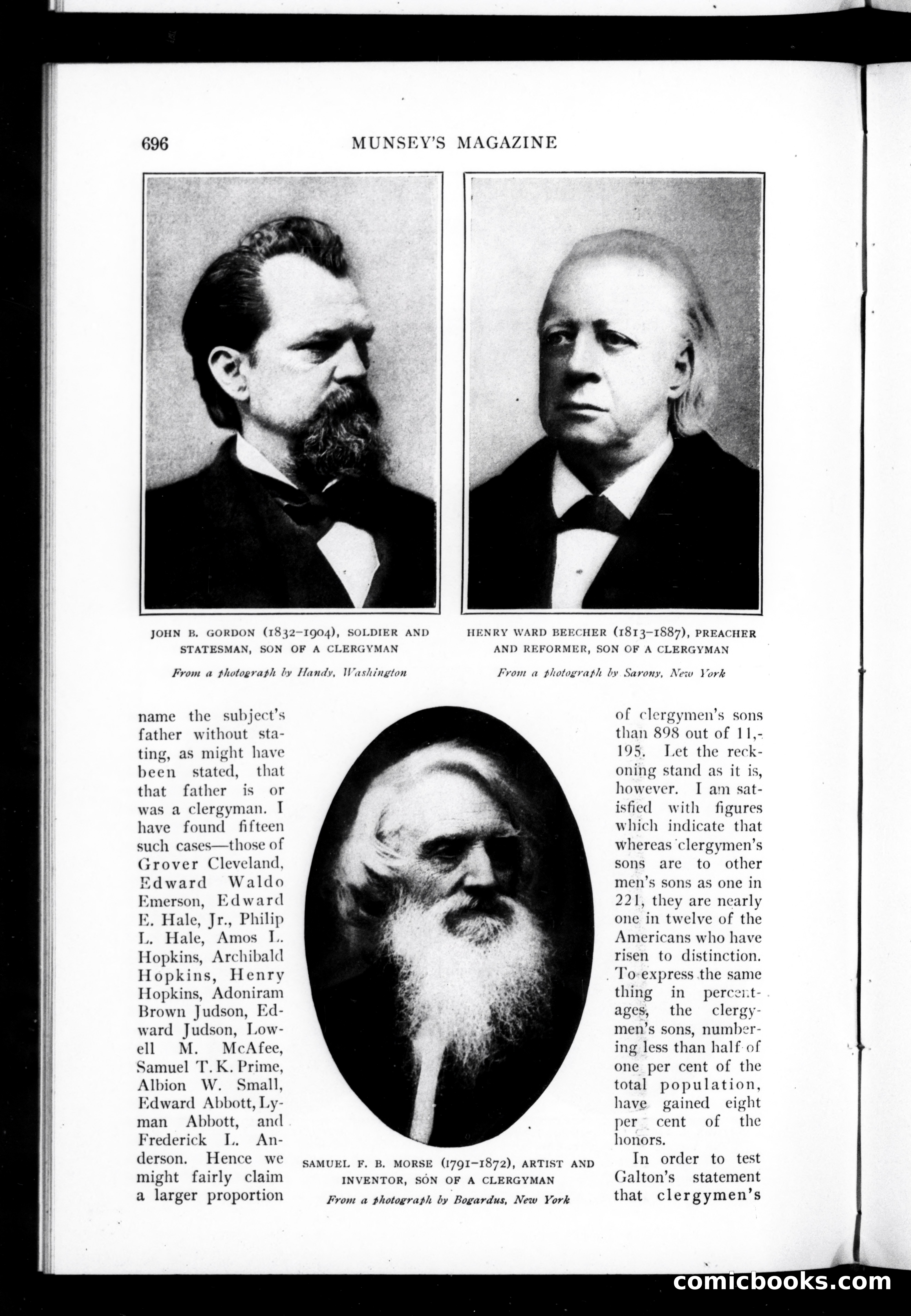 Munsey's Magazine, September 1907 — page 8 of 139