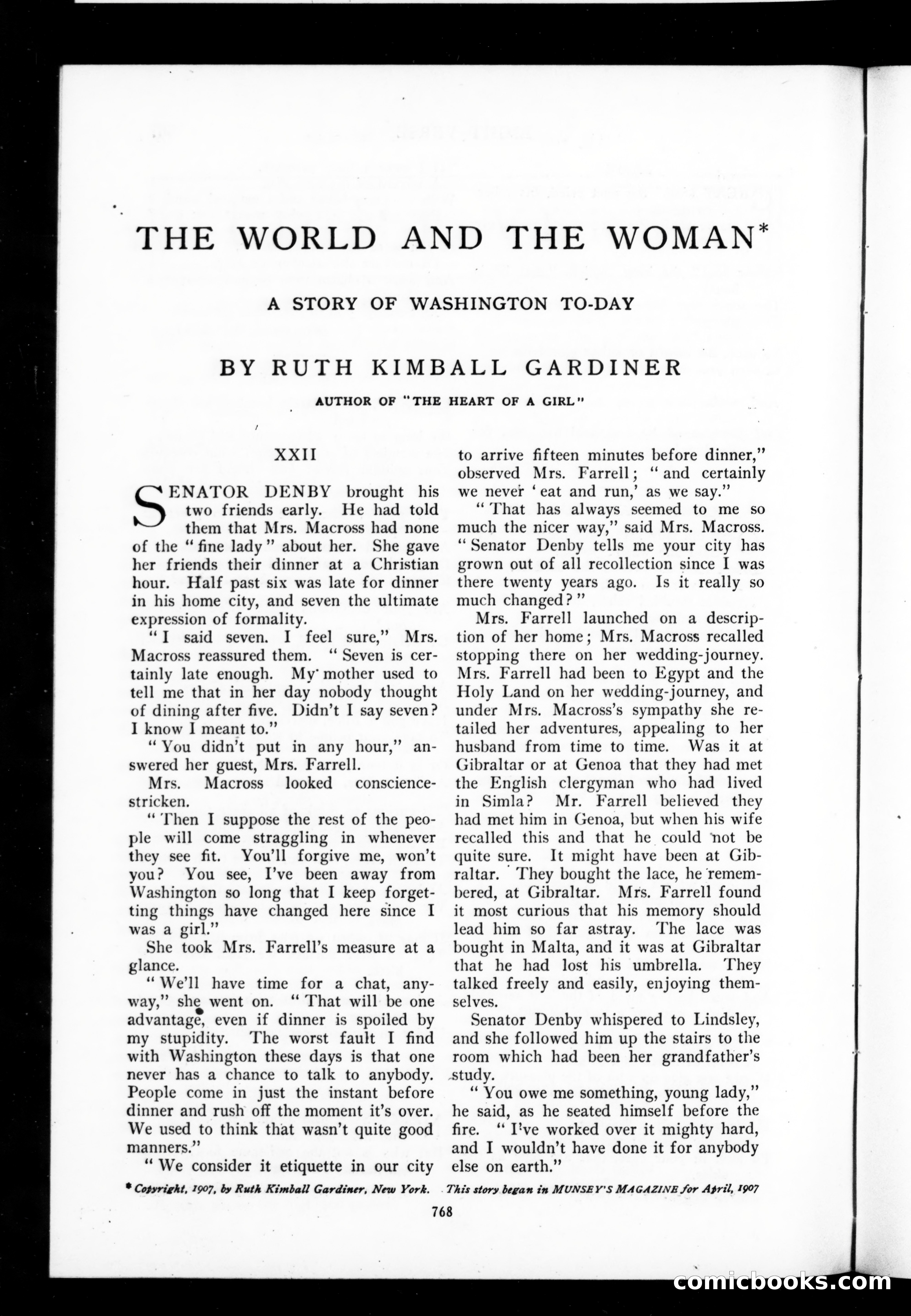Munsey's Magazine, September 1907 — page 84 of 139