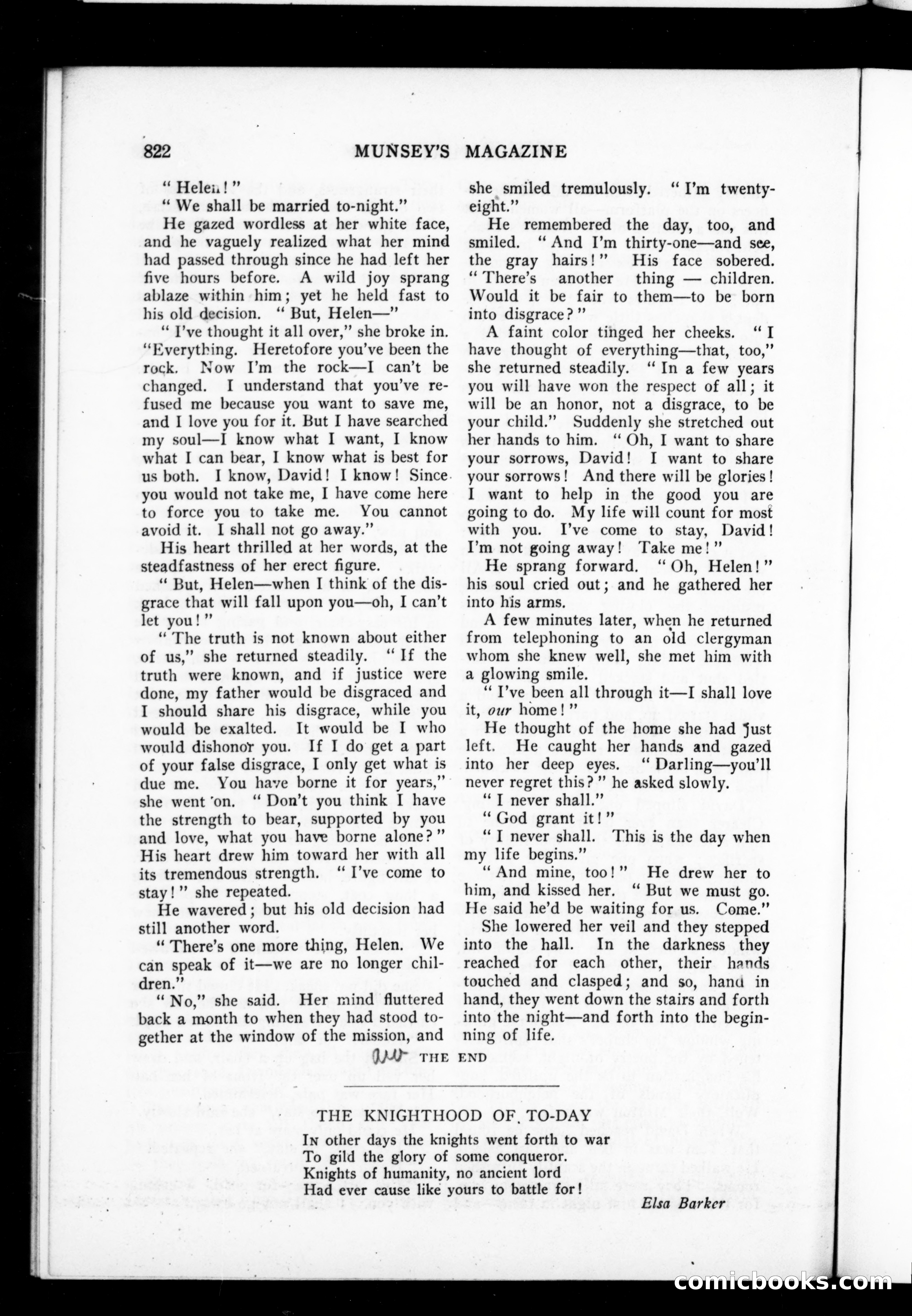 Munsey's Magazine, September 1907 — page 138 of 139