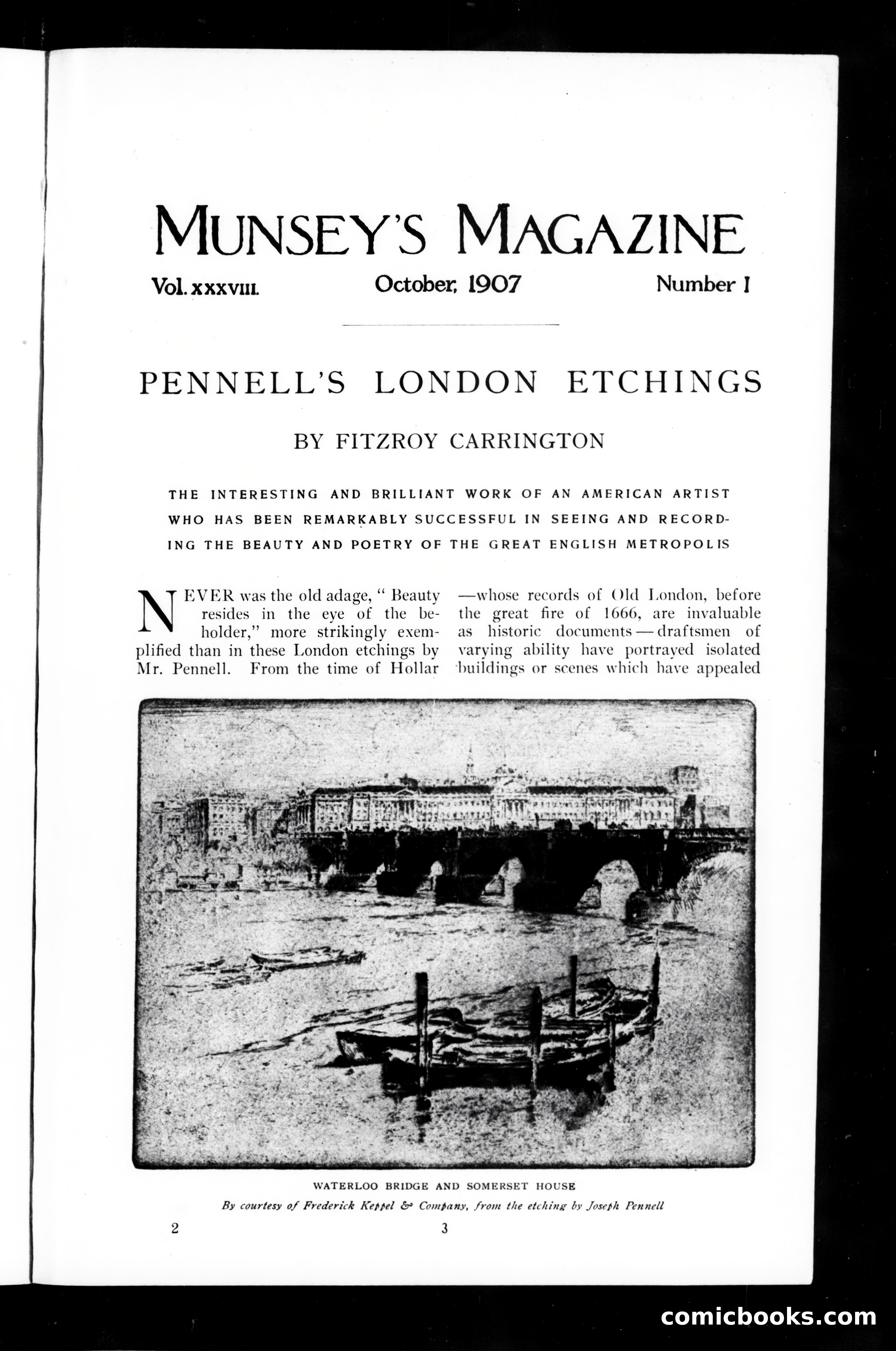 Munsey's Magazine, Vol. 38, No. 1 — page 1 of 136