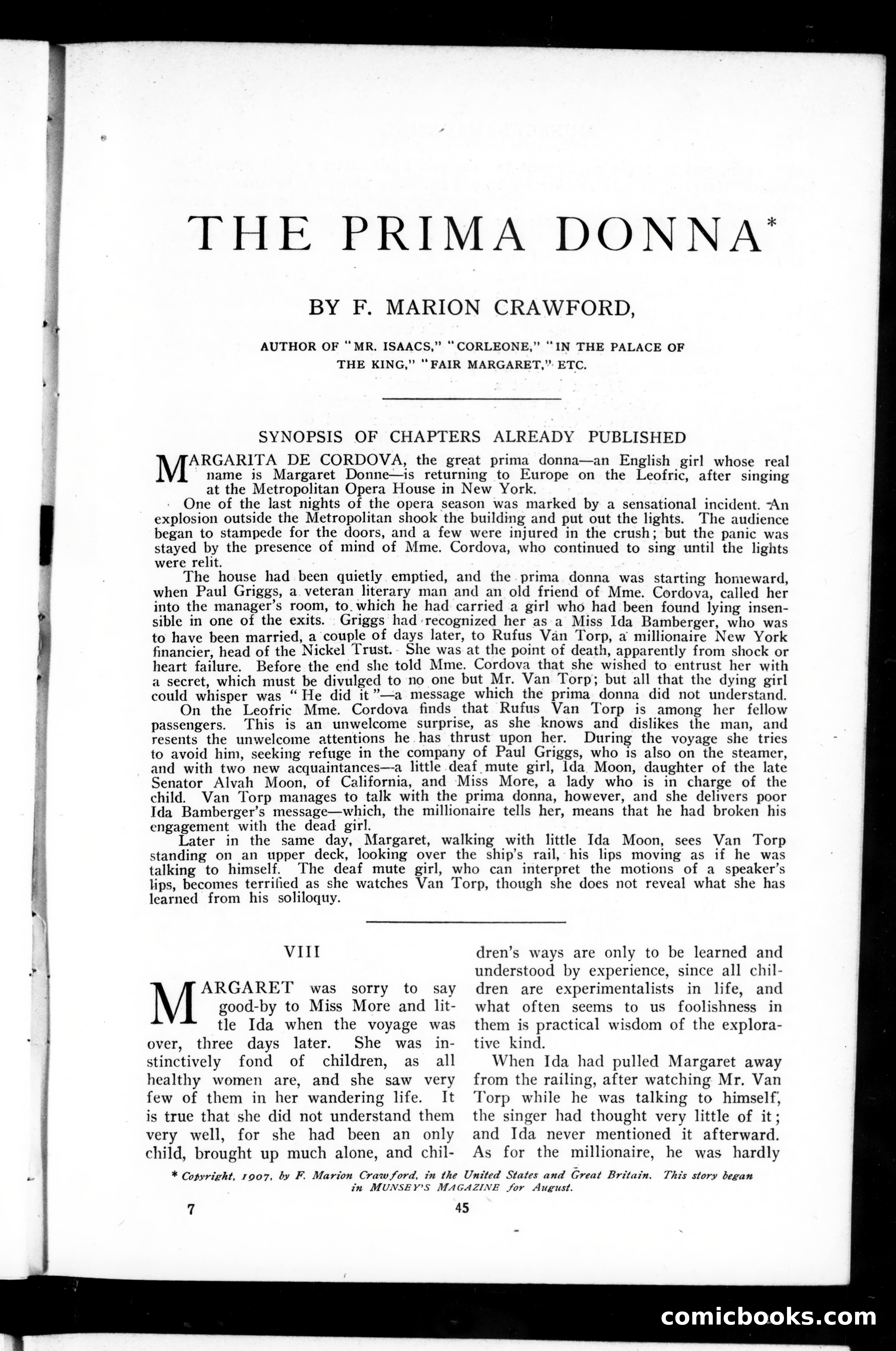 Munsey's Magazine, Vol. 38, No. 1 — page 43 of 136