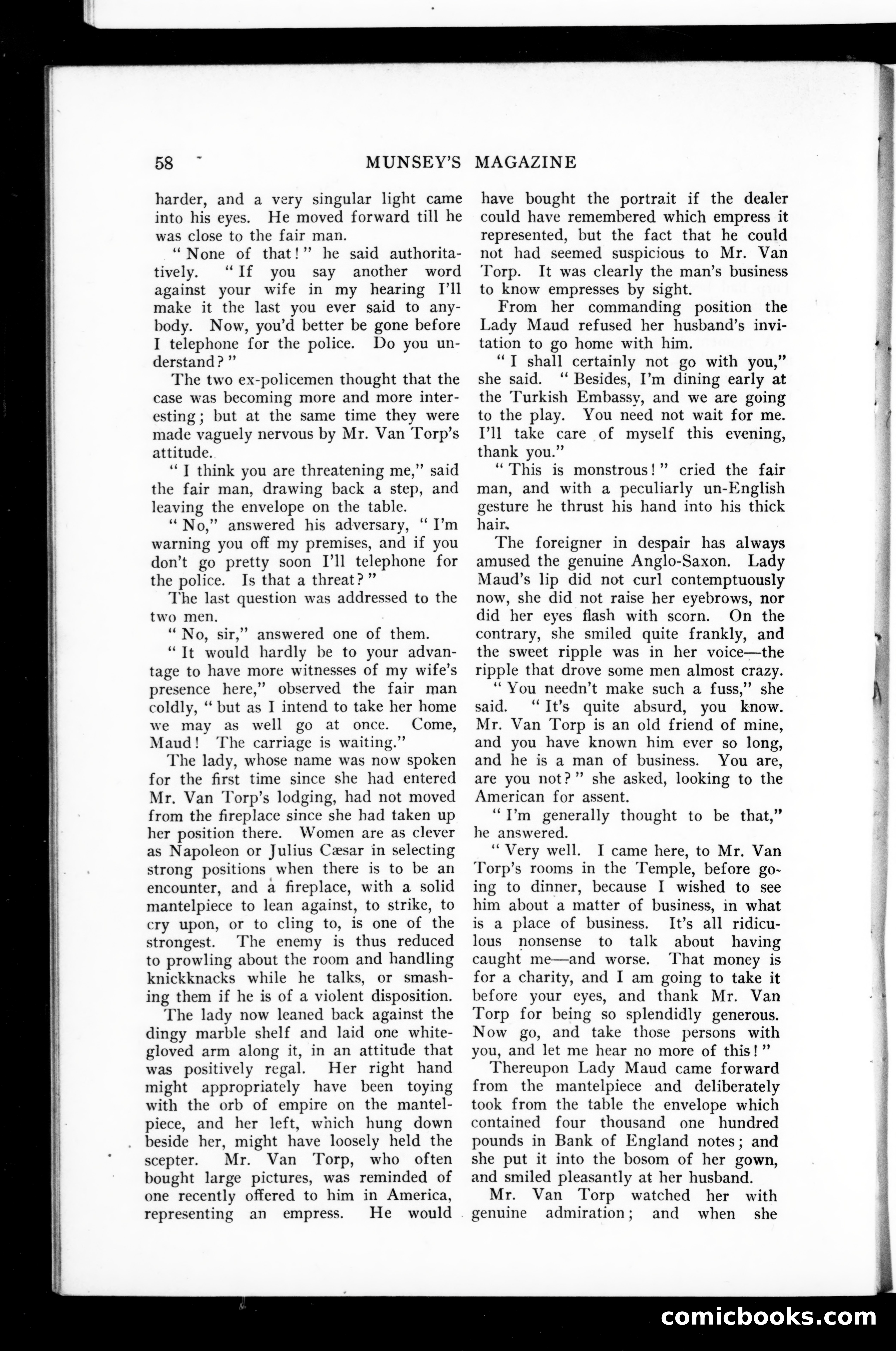 Munsey's Magazine, Vol. 38, No. 1 — page 56 of 136