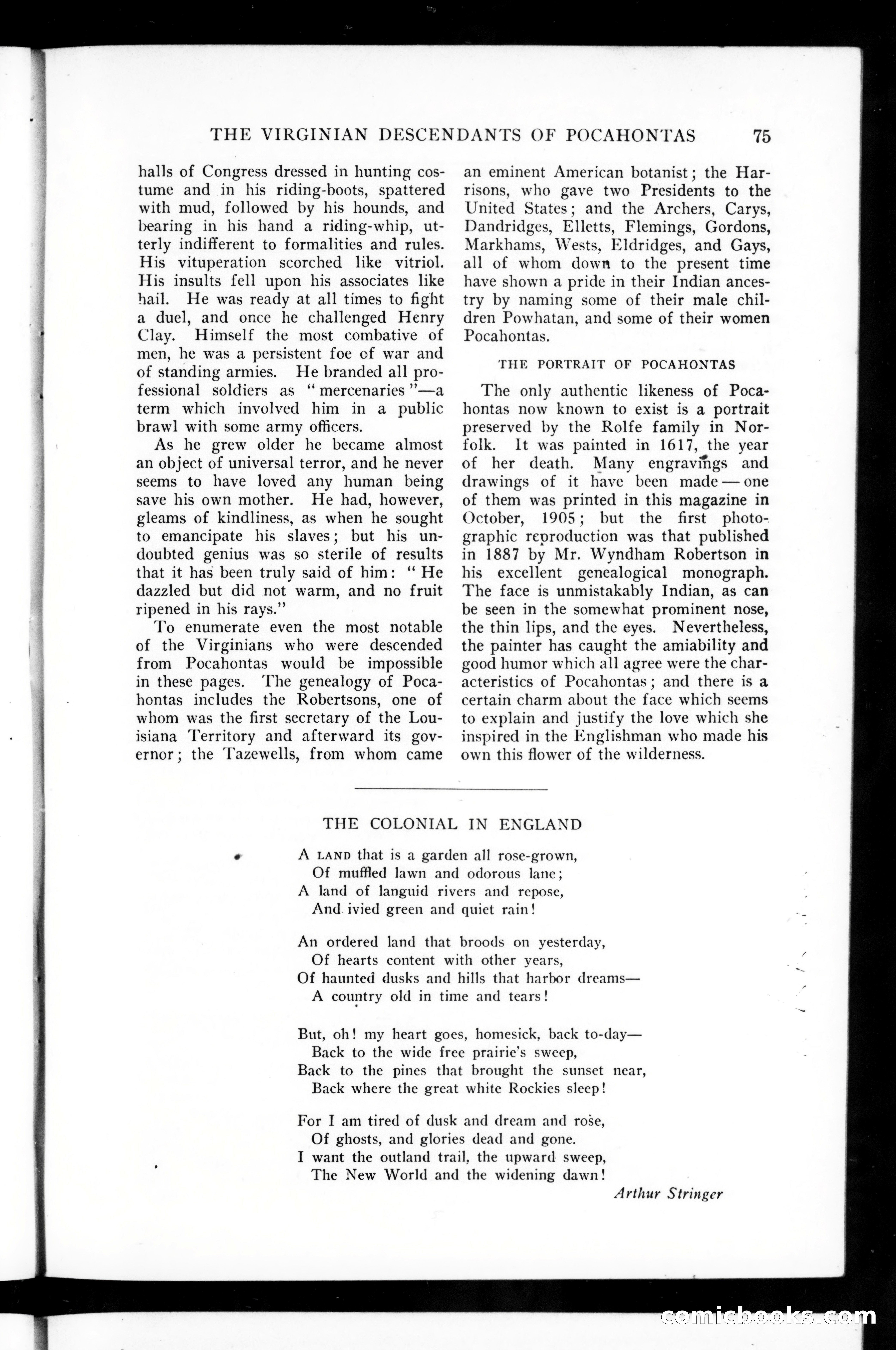 Munsey's Magazine, Vol. 38, No. 1 — page 73 of 136