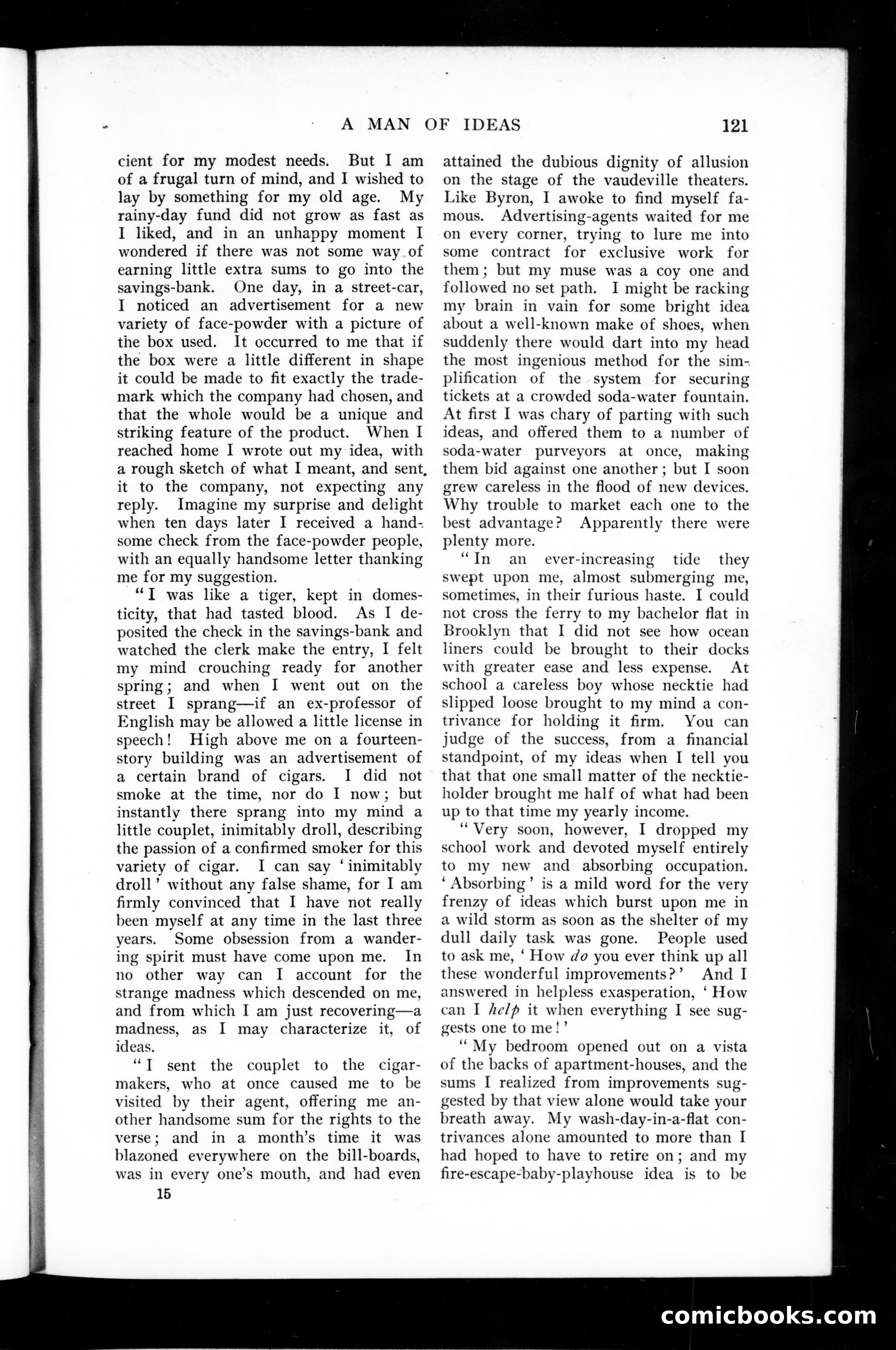 Munsey's Magazine, Vol. 38, No. 1 — page 119 of 136