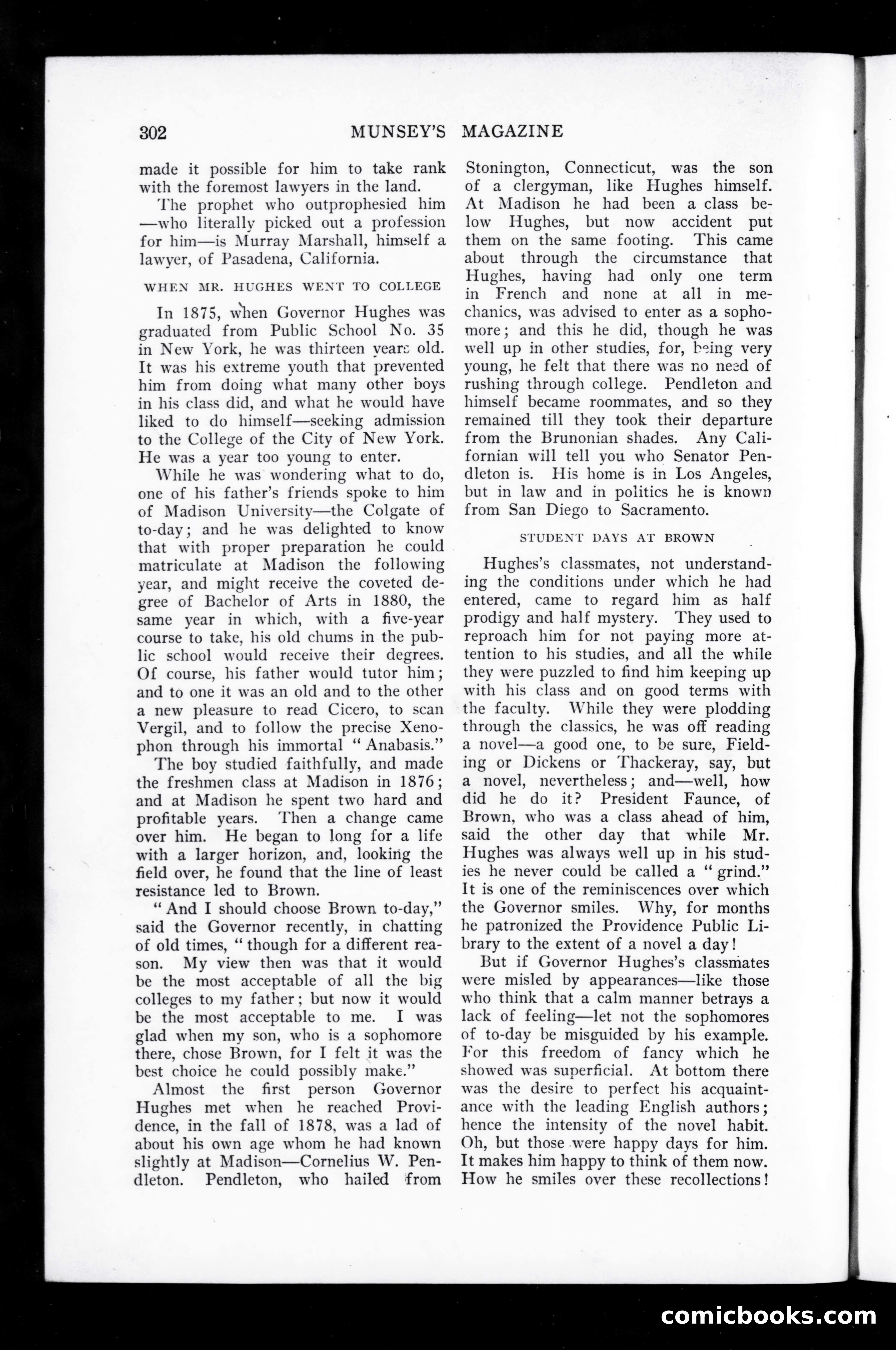 Munsey's Magazine, December 1907 — page 22 of 154