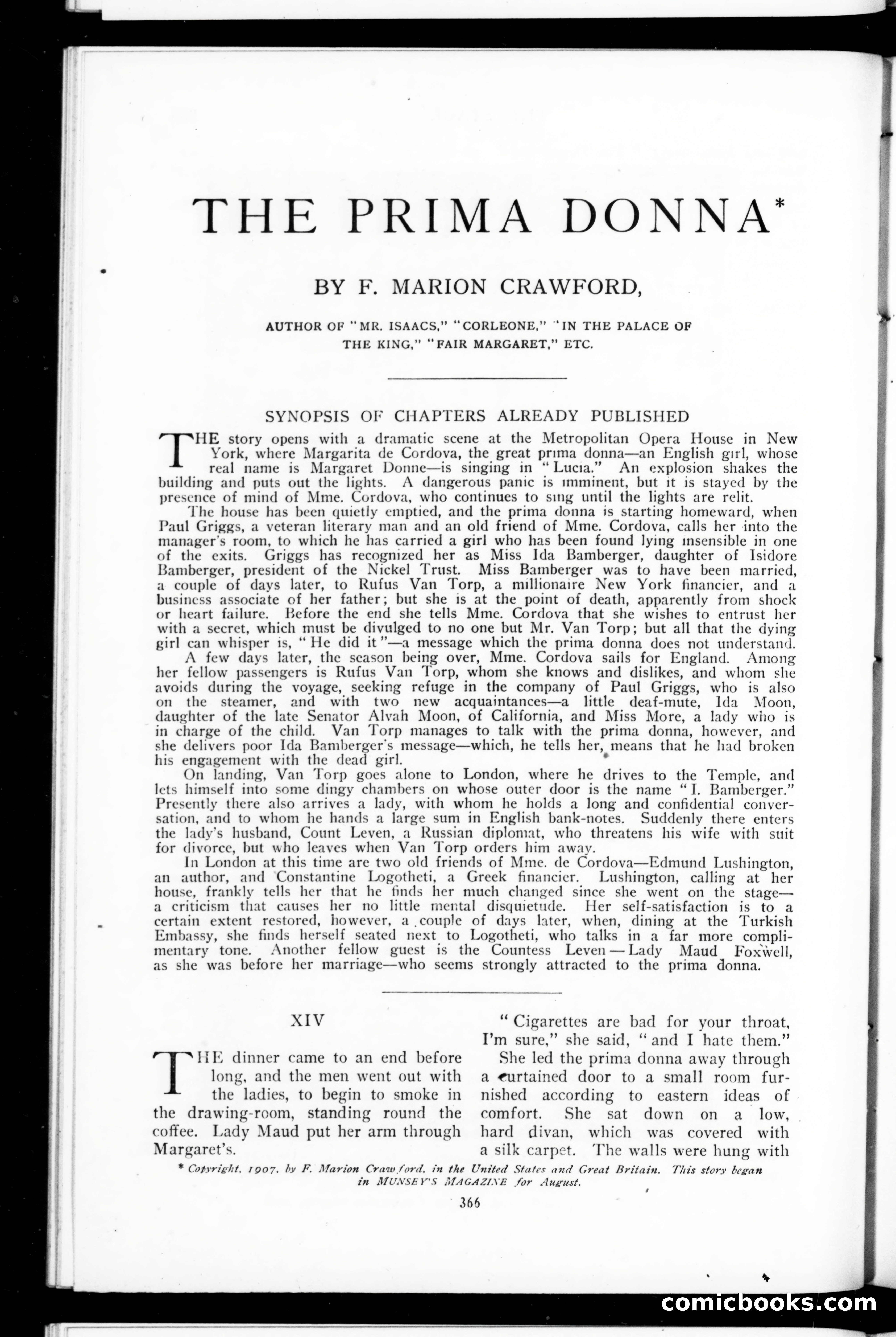 Munsey's Magazine, December 1907 — page 86 of 154