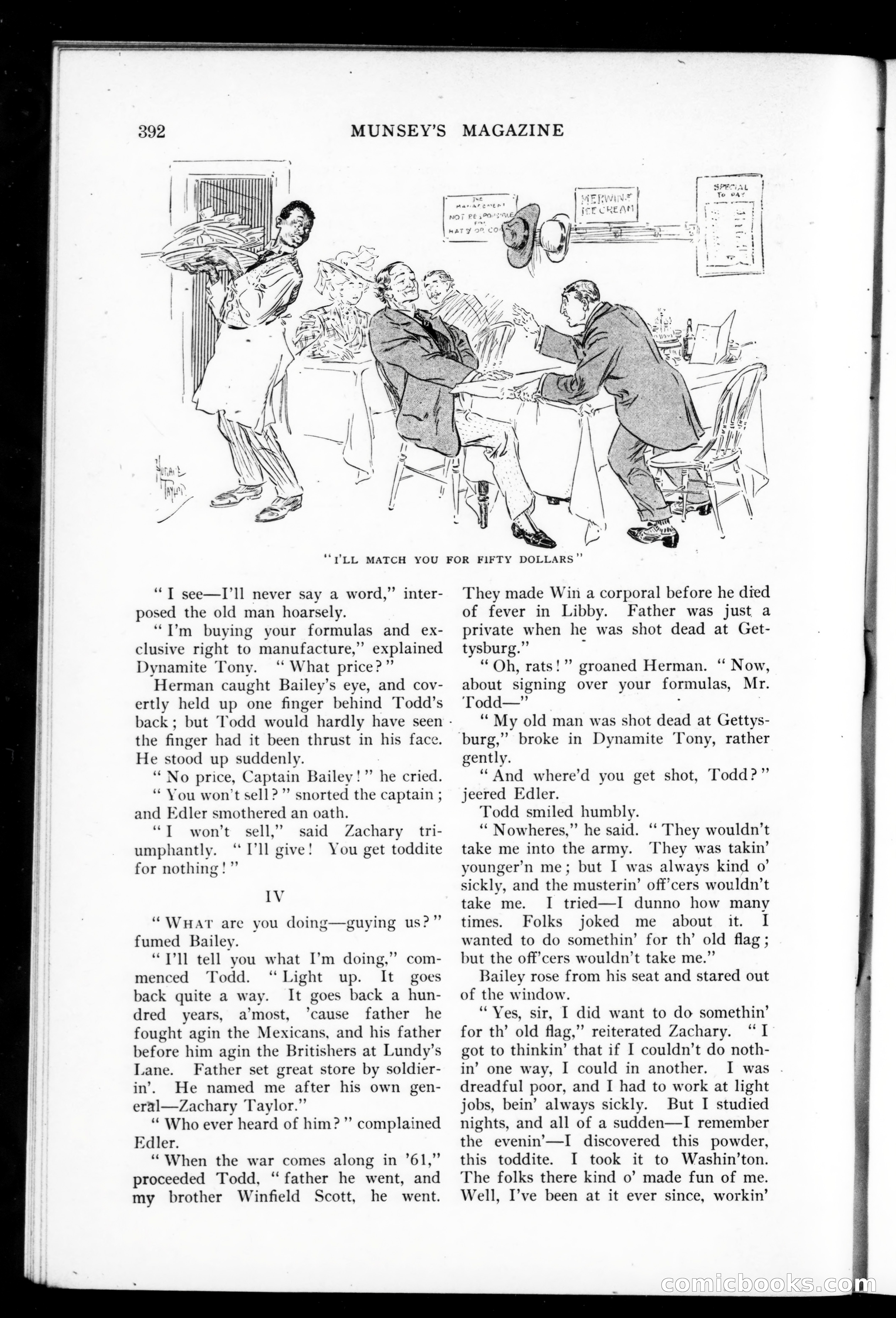 Munsey's Magazine, December 1907 — page 112 of 154