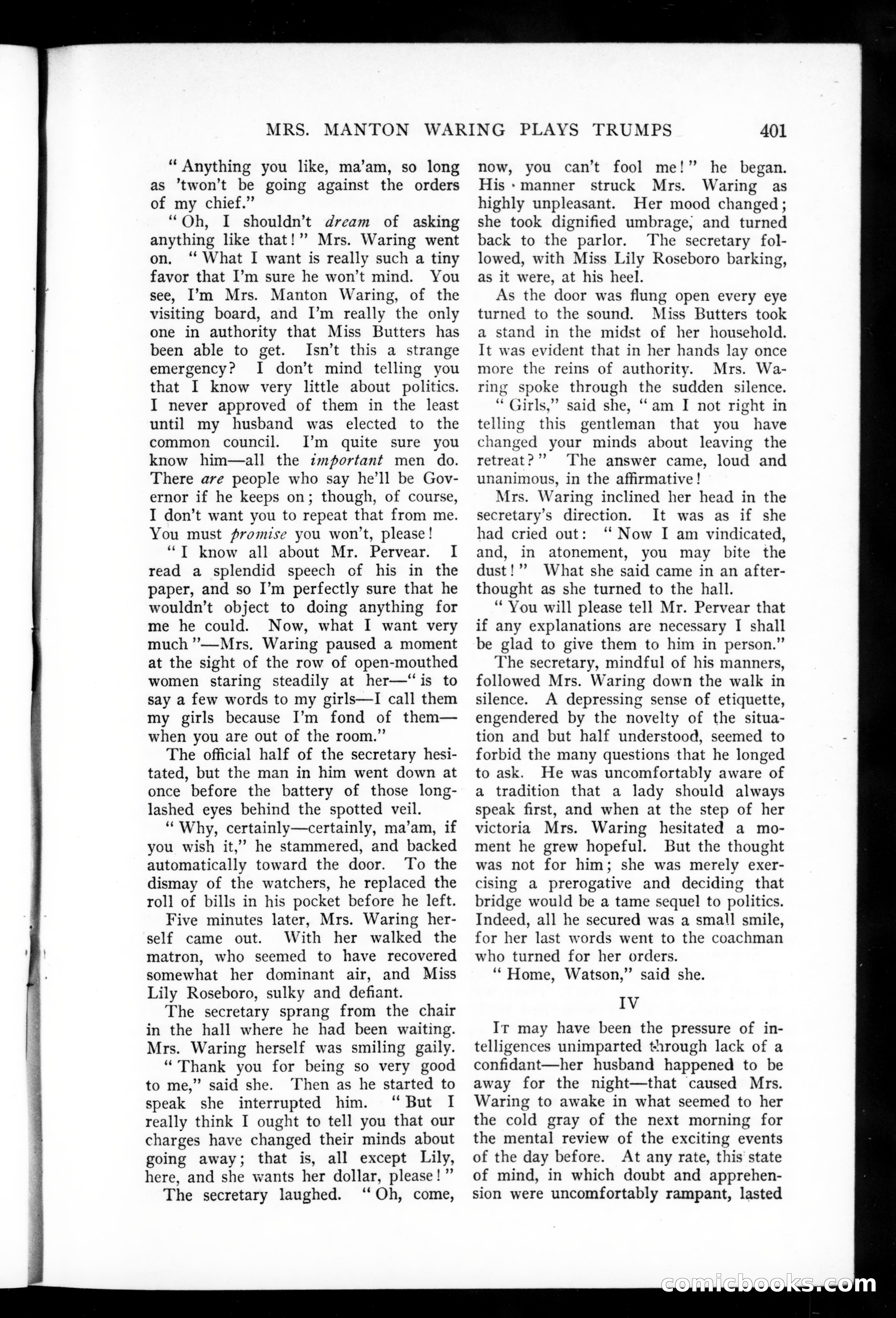 Munsey's Magazine, December 1907 — page 121 of 154