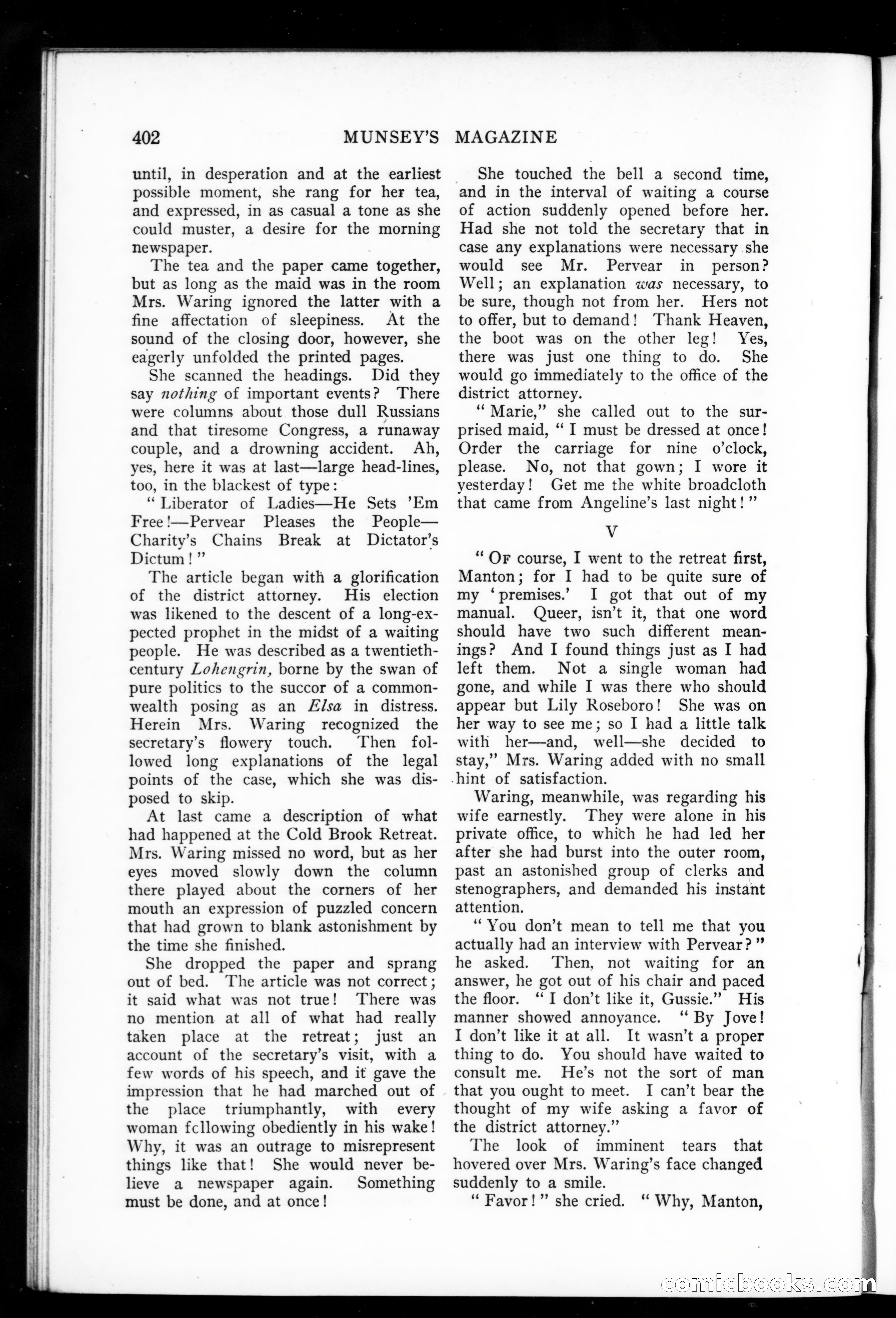 Munsey's Magazine, December 1907 — page 122 of 154