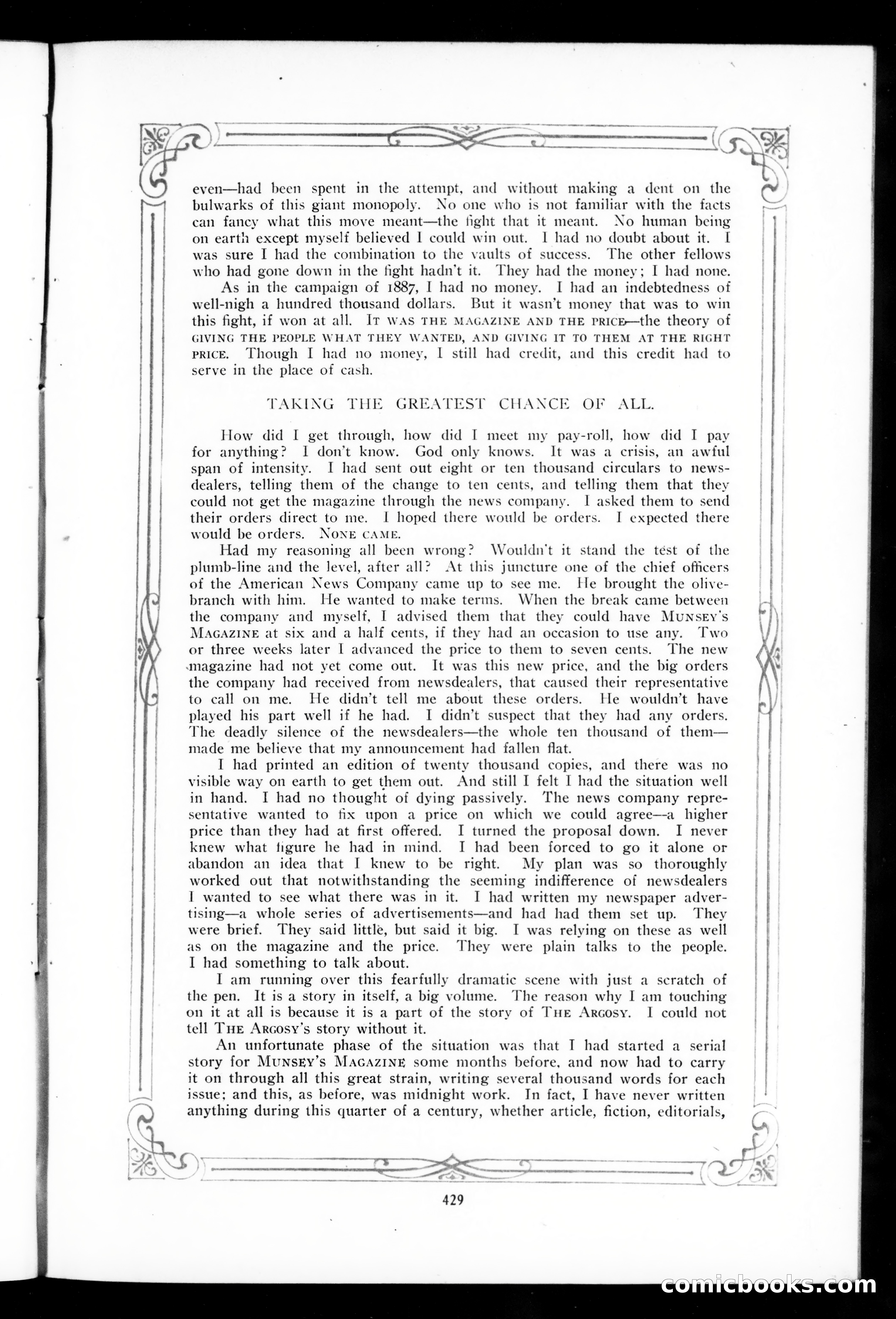 Munsey's Magazine, December 1907 — page 149 of 154