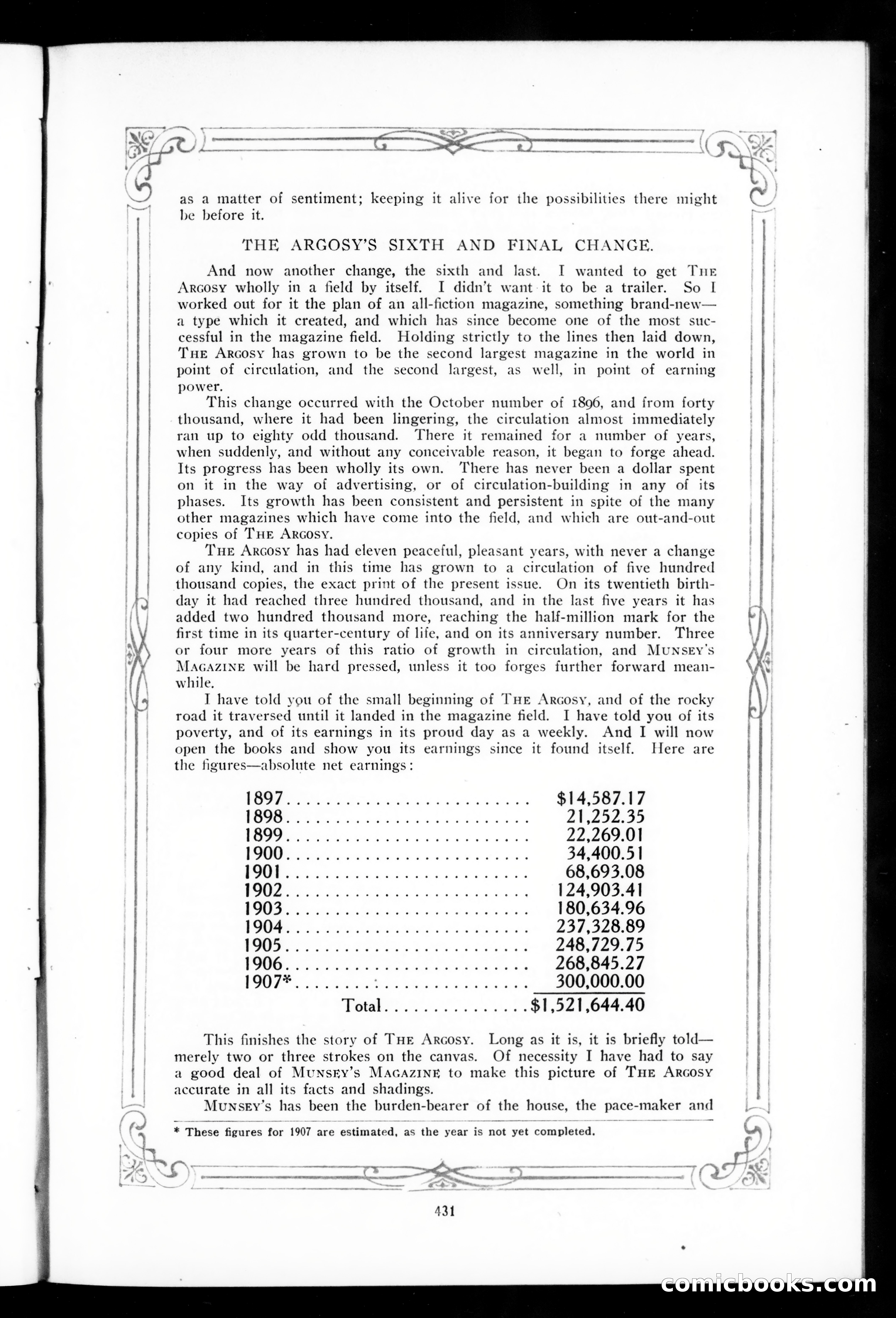 Munsey's Magazine, December 1907 — page 151 of 154