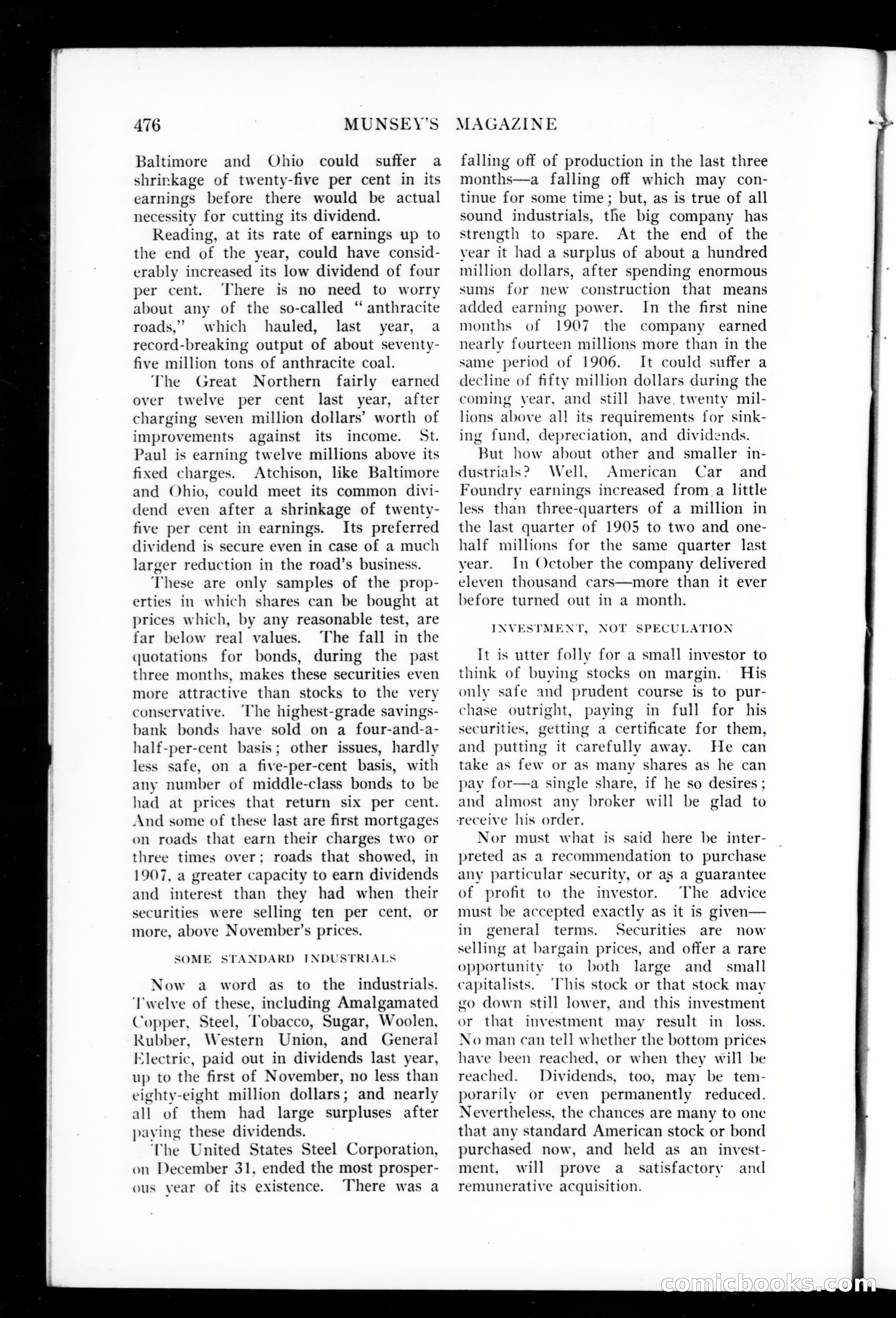 Munsey's Magazine, January 1908 — page 42 of 136