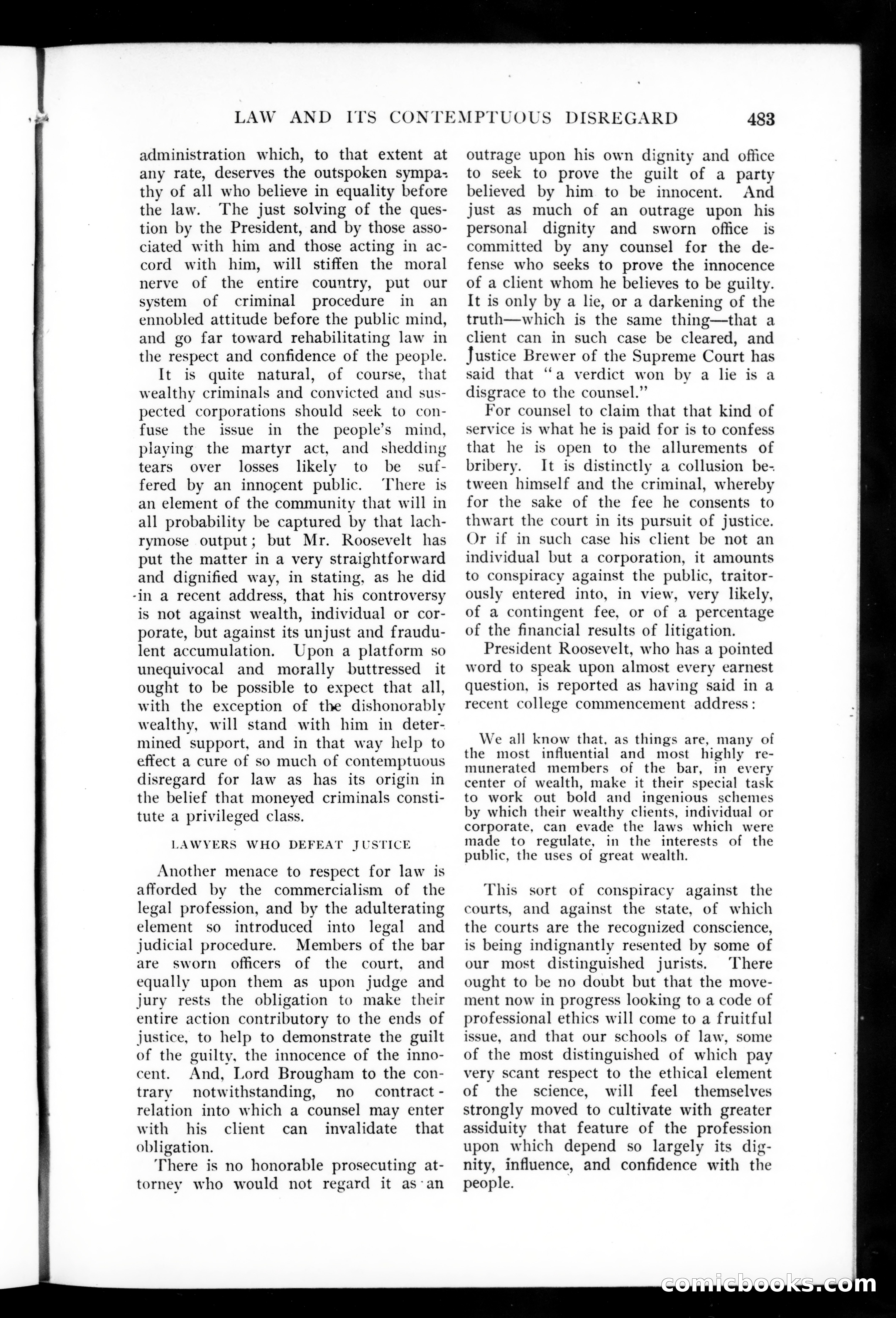 Munsey's Magazine, January 1908 — page 49 of 136