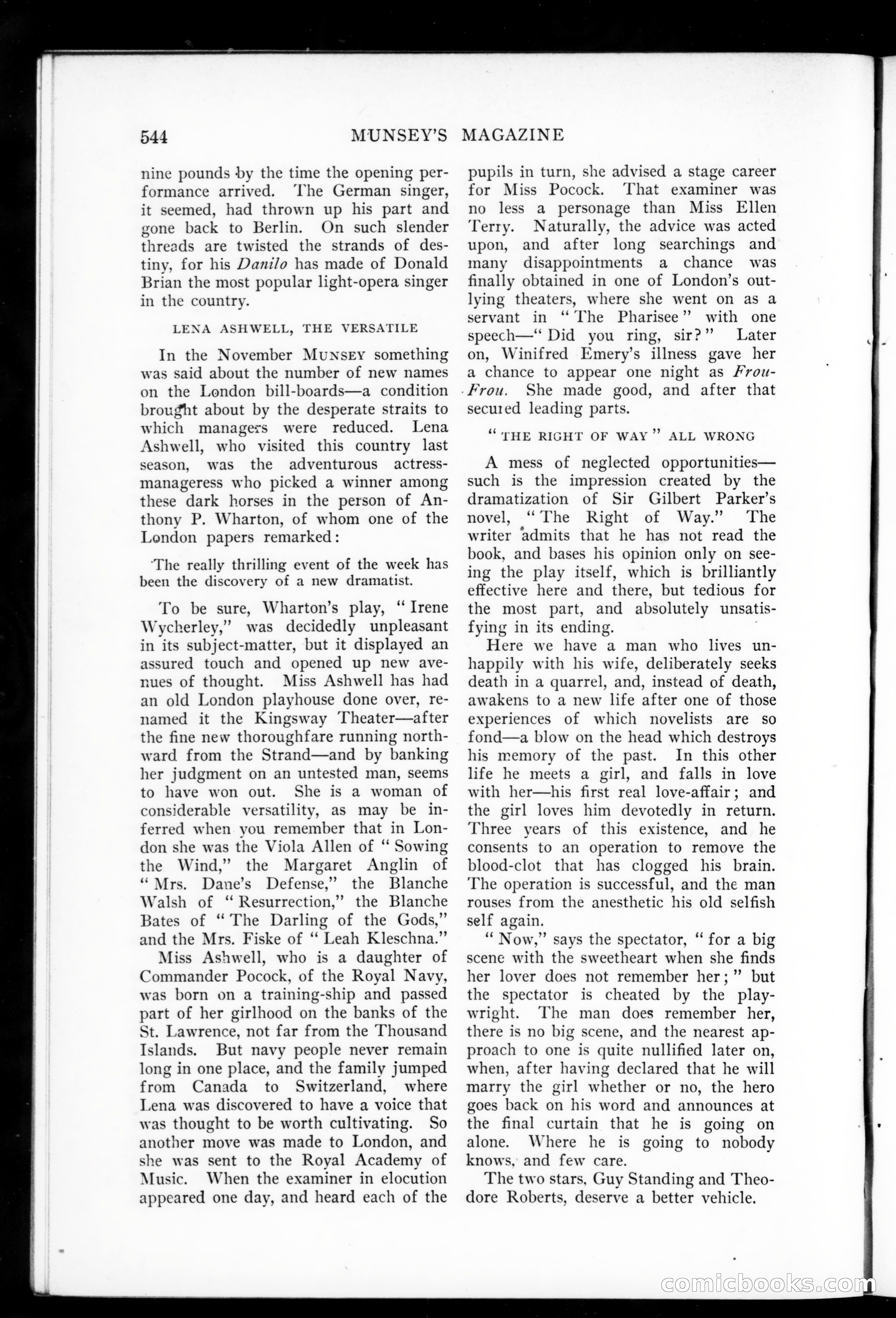 Munsey's Magazine, January 1908 — page 110 of 136