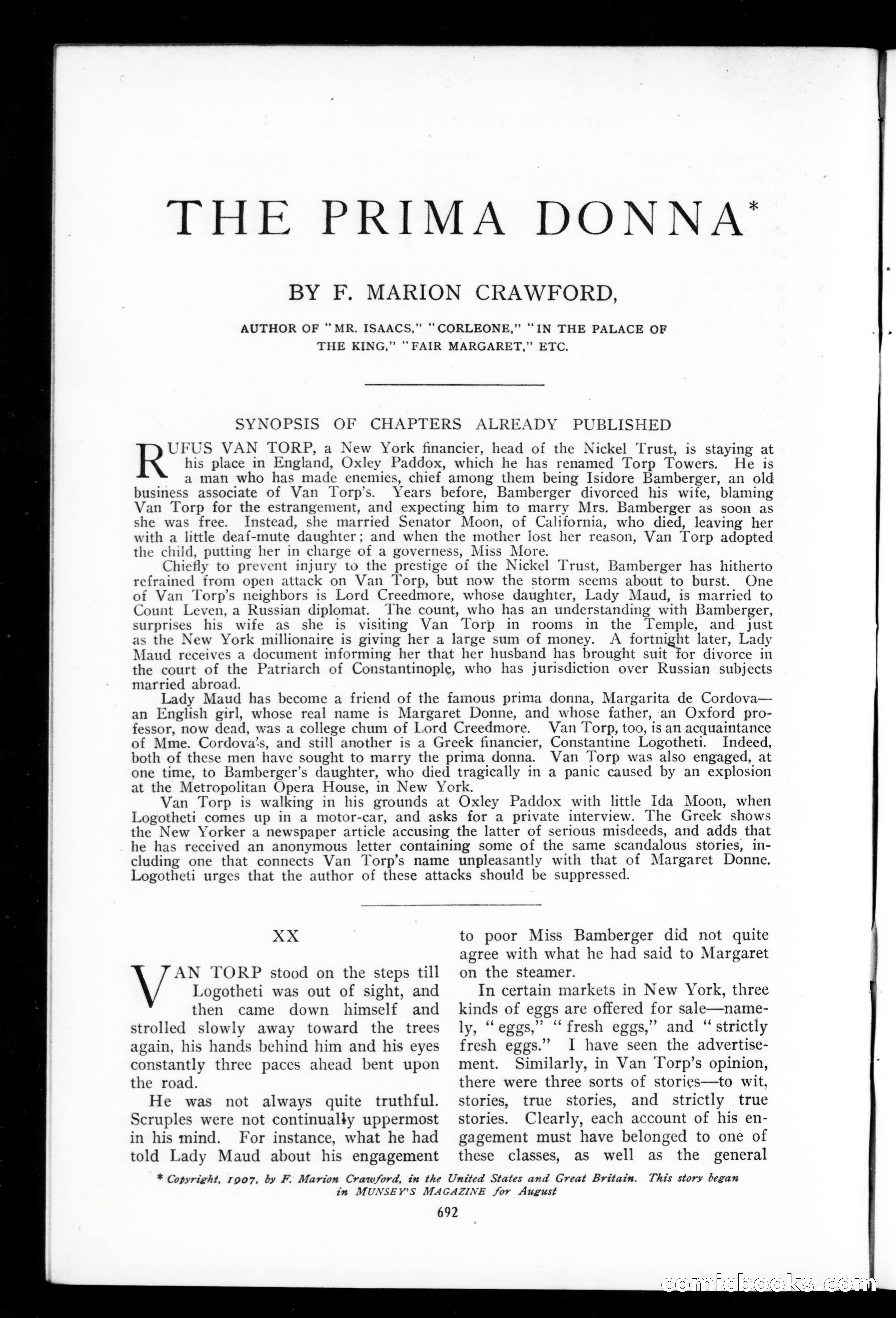 Munsey's Magazine, February 1908 — page 122 of 138
