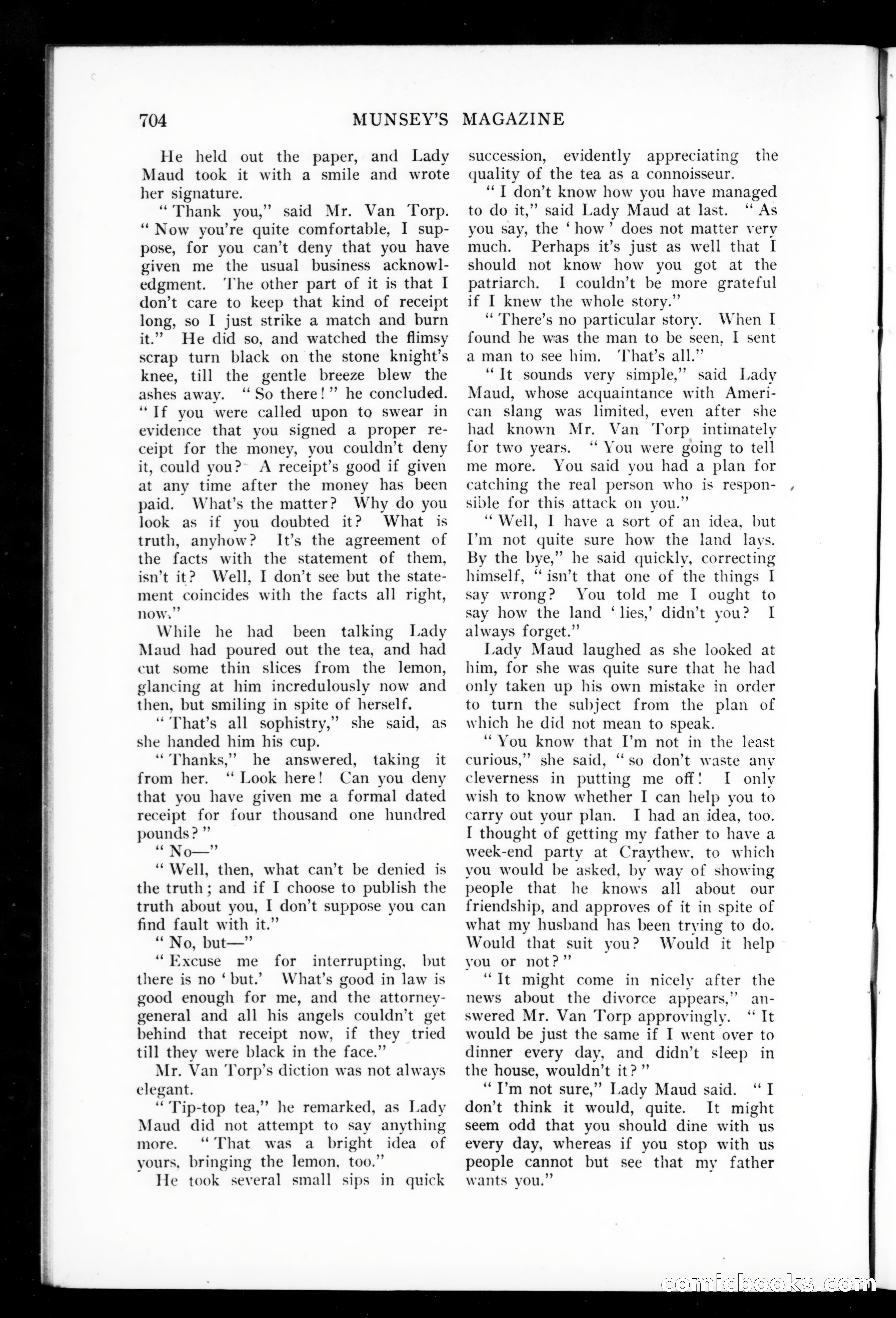 Munsey's Magazine, February 1908 — page 134 of 138