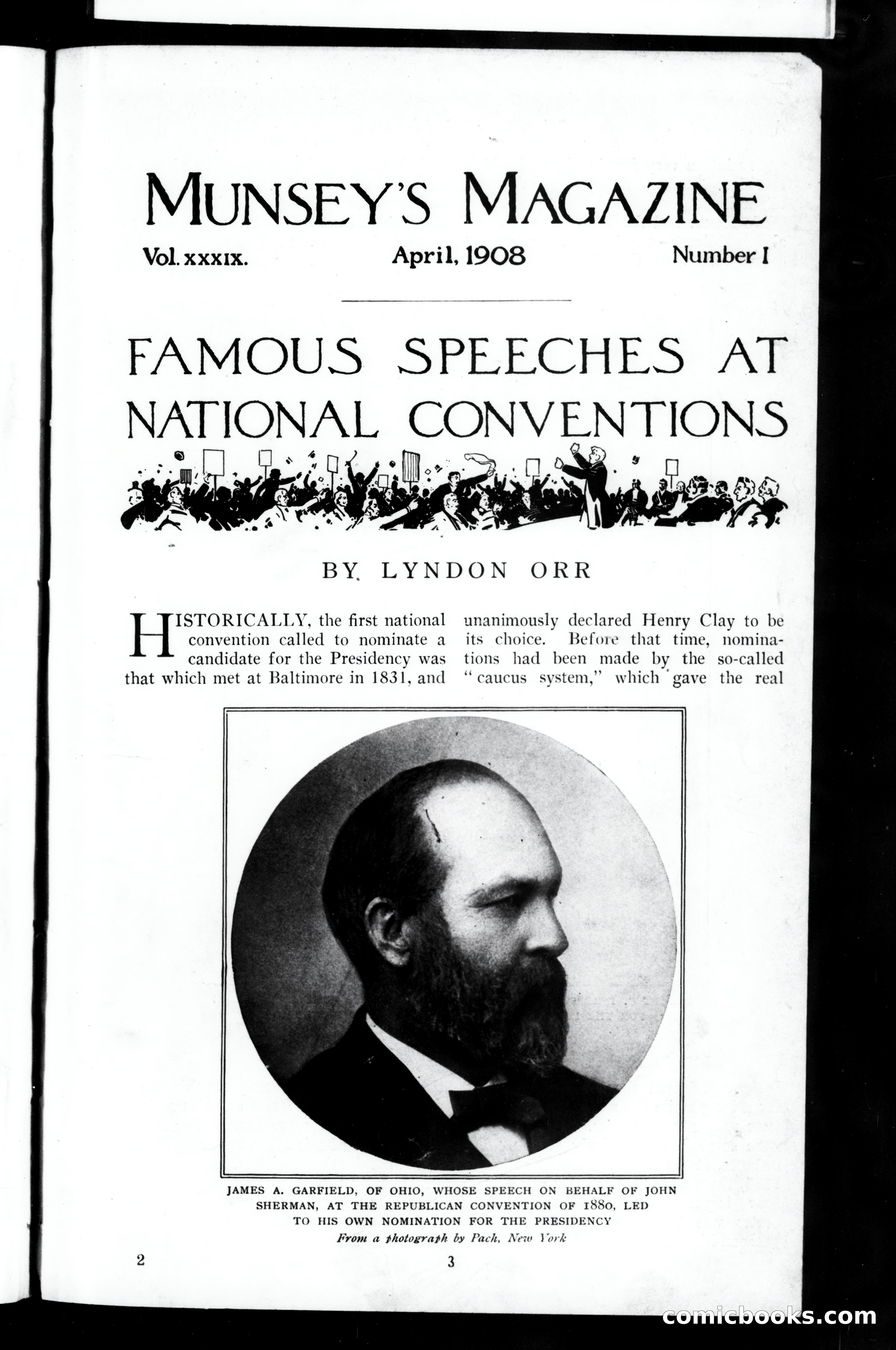 Munsey's Magazine, April 1908 — page 1 of 144