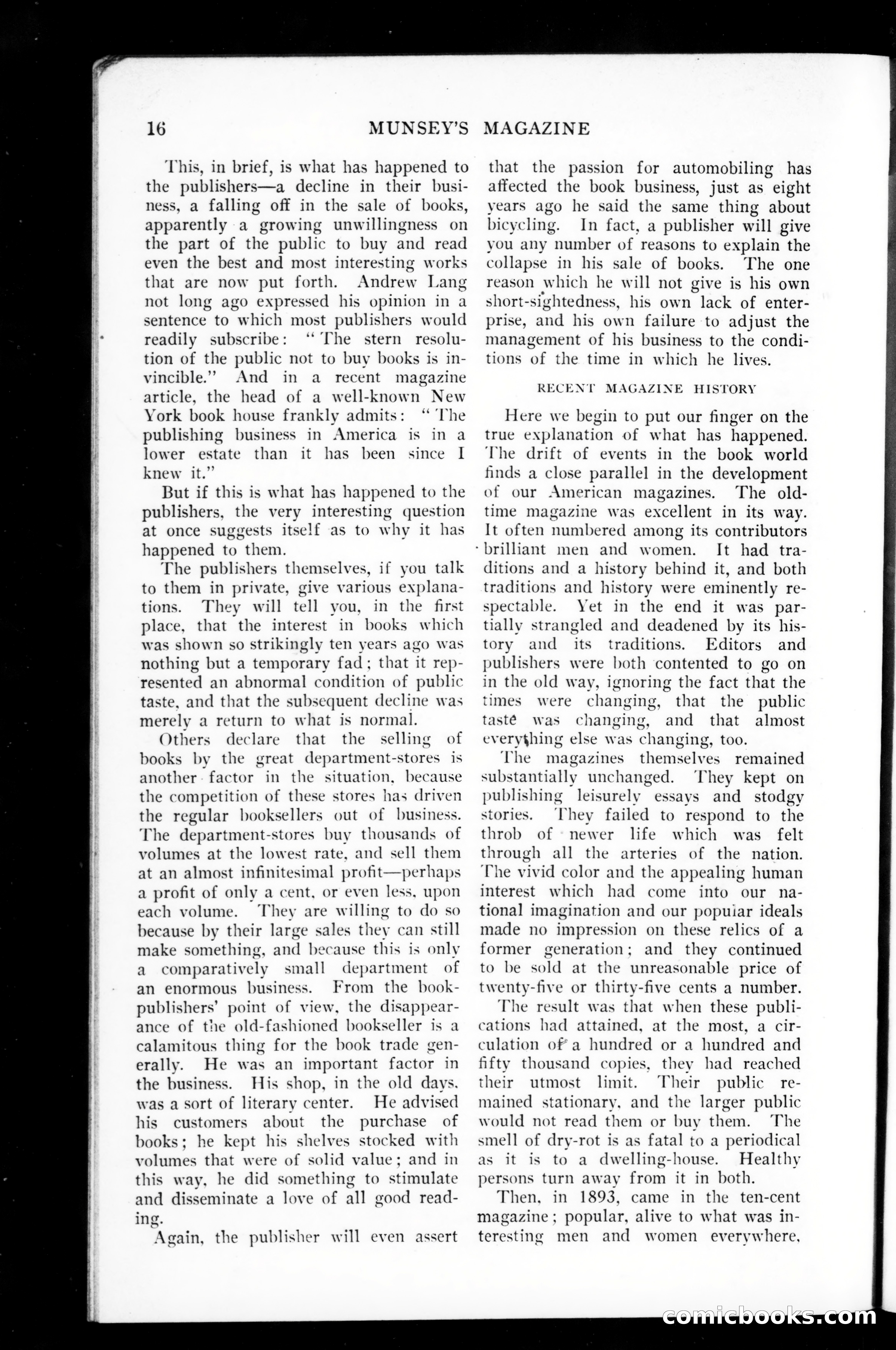 Munsey's Magazine, April 1908 — page 14 of 144