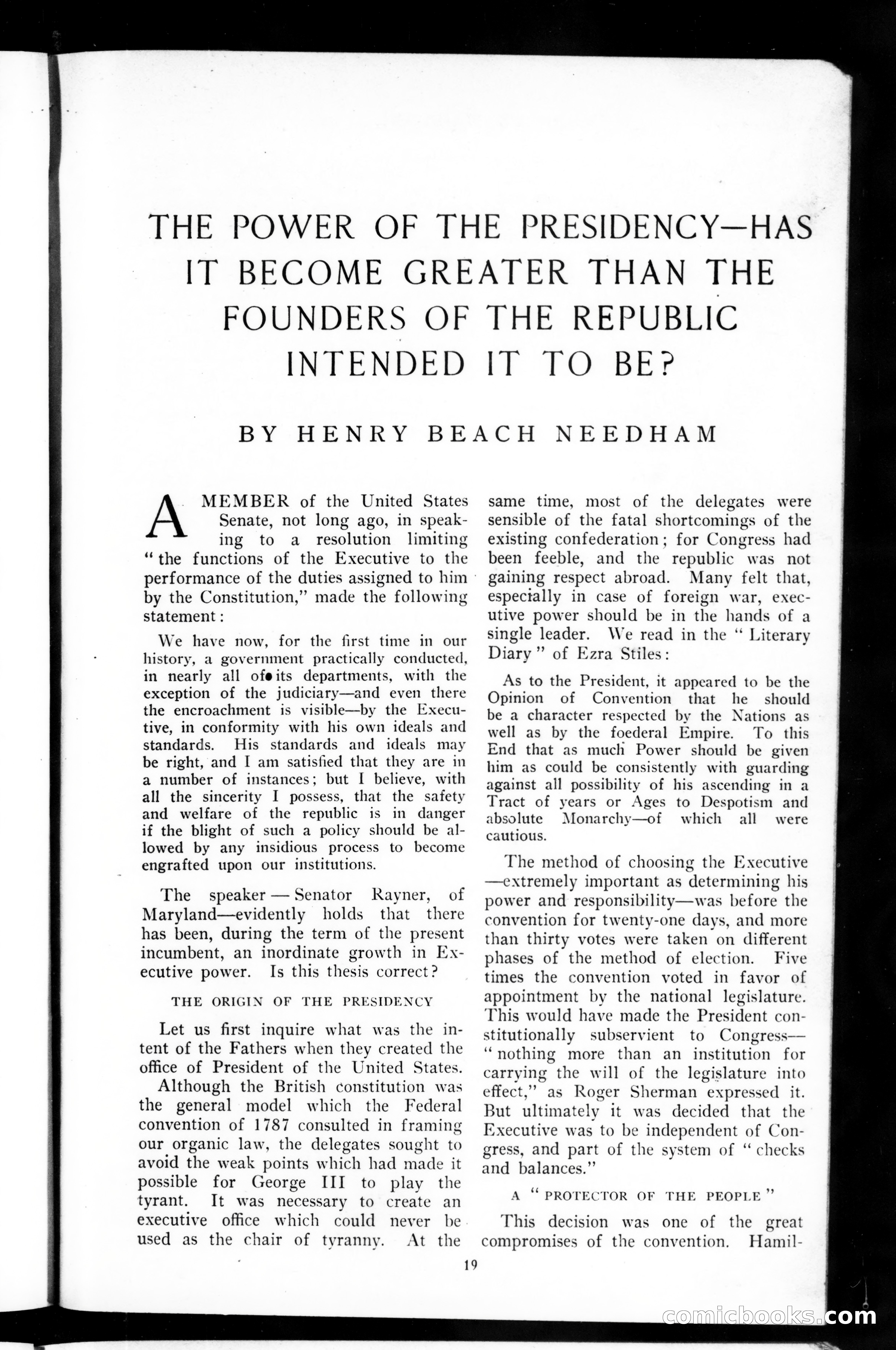 Munsey's Magazine, April 1908 — page 17 of 144